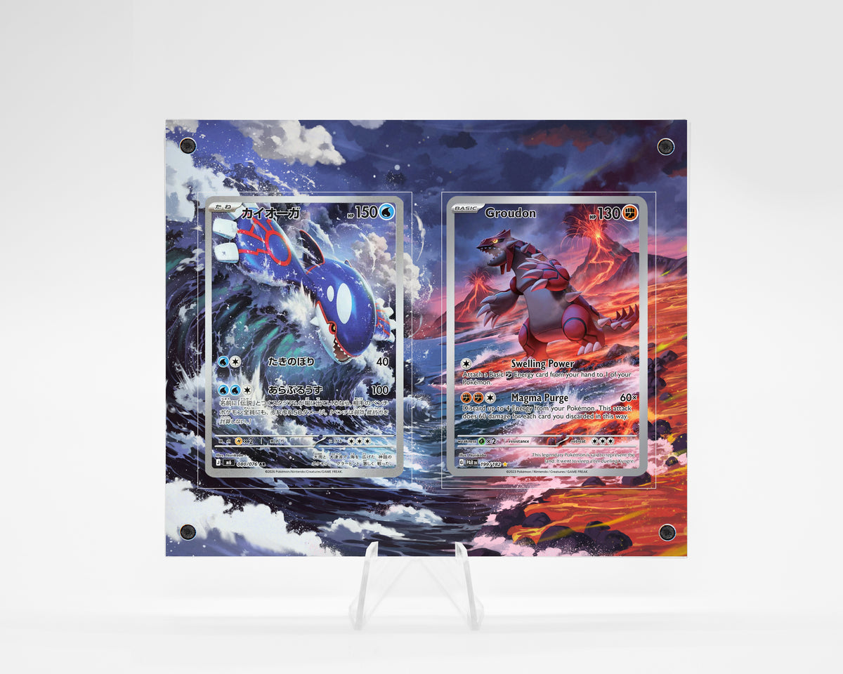 Groudon and Kyogre | DUAL Art Guard Case