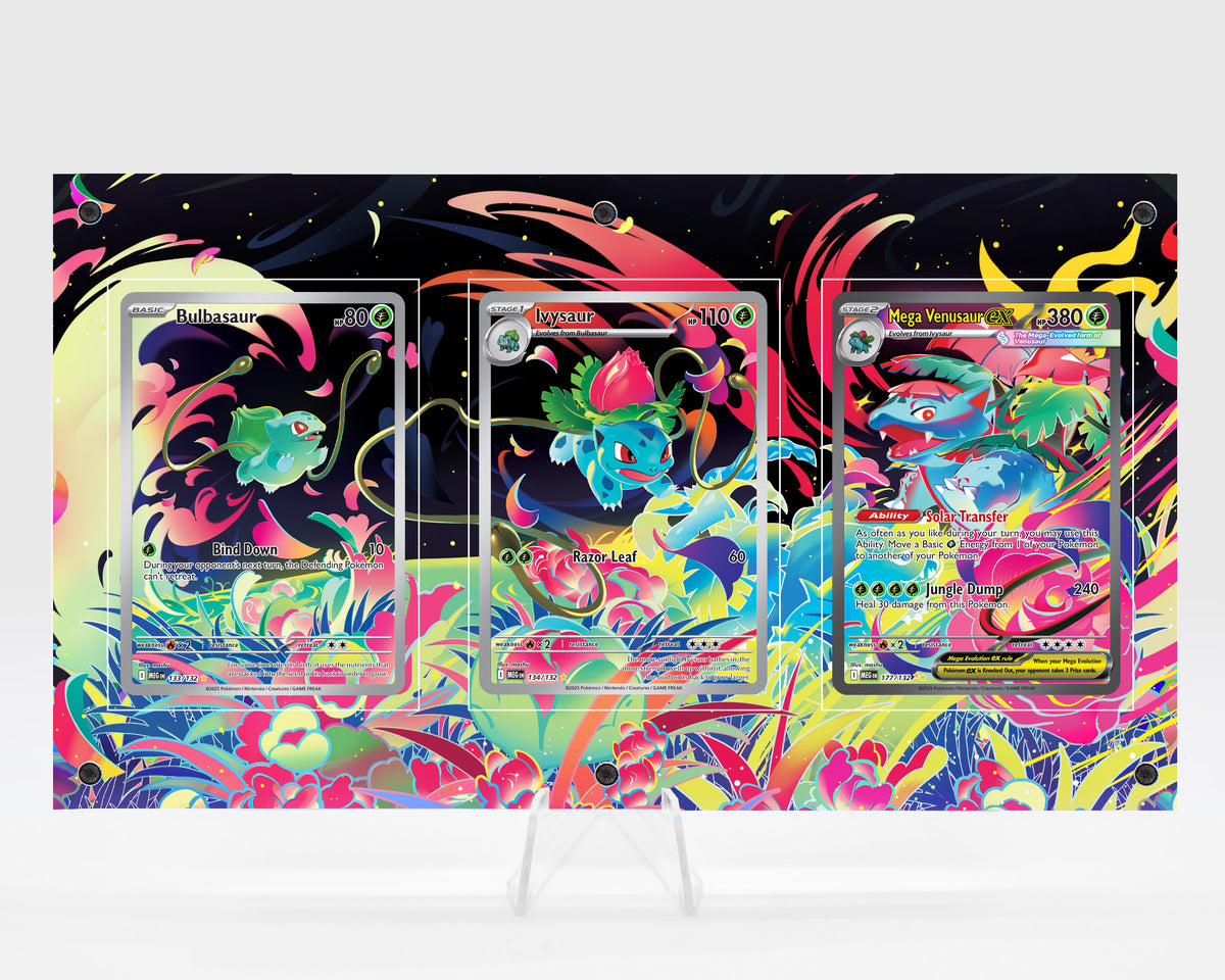 Bulbasaur Ivysaur Venusaur EX | TRIPLE Art Guard Case