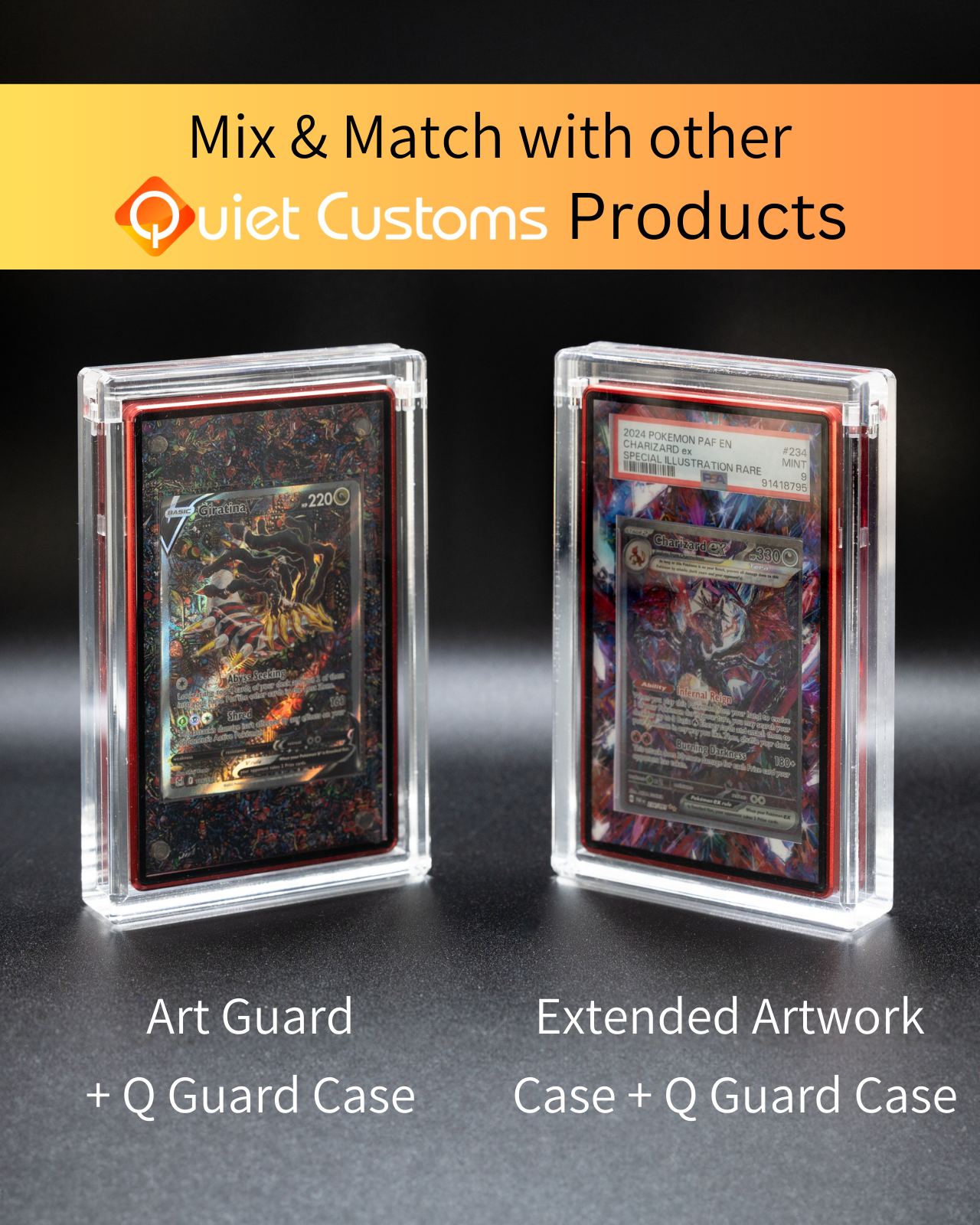 Q Guard + Metal Case (fits PSA CGC TAG & Art Guard)