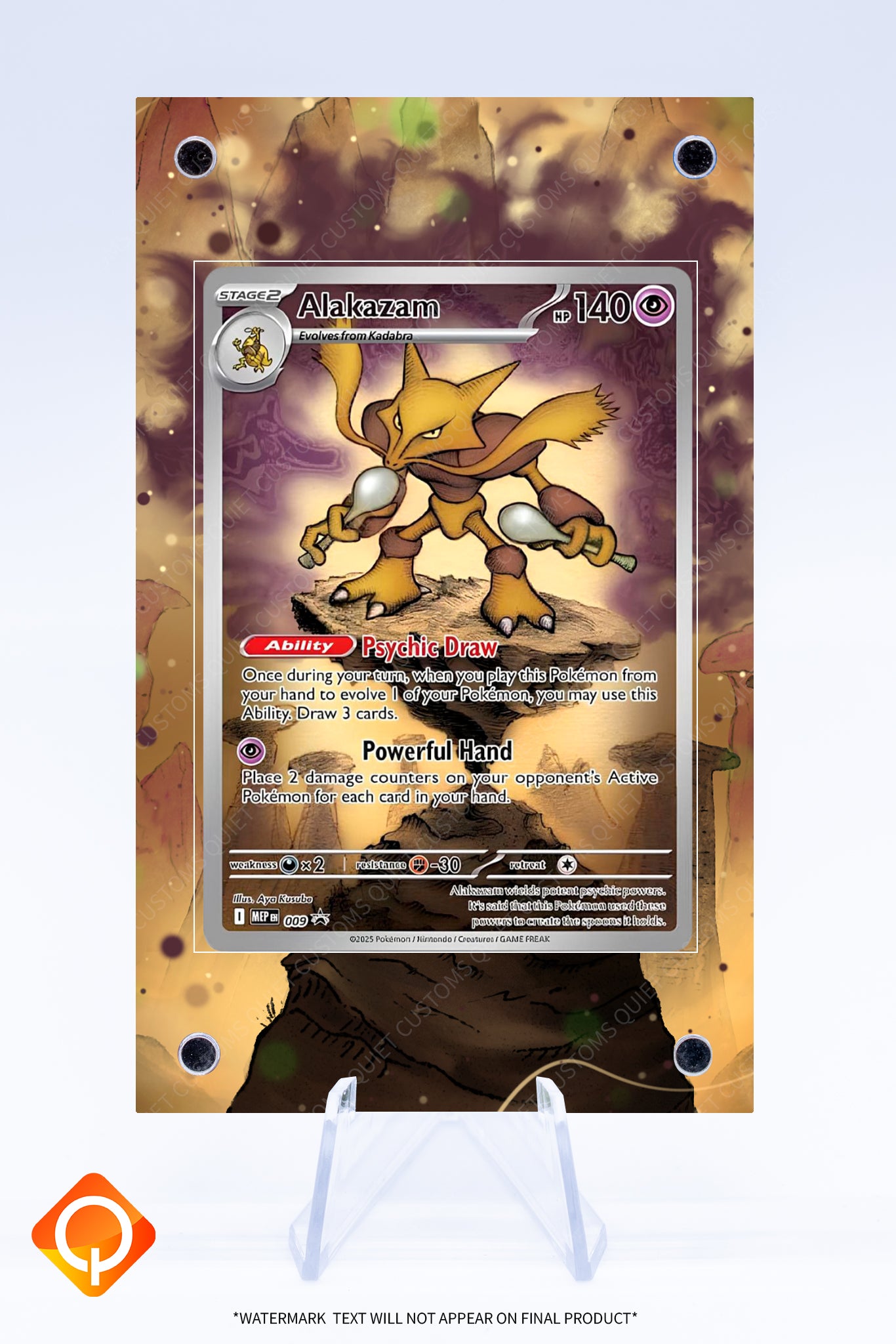Alakazam 009 Promo Case | Art Guard (Ungraded) Alakazam 009 Promo Case | Art Guard (Ungraded)
