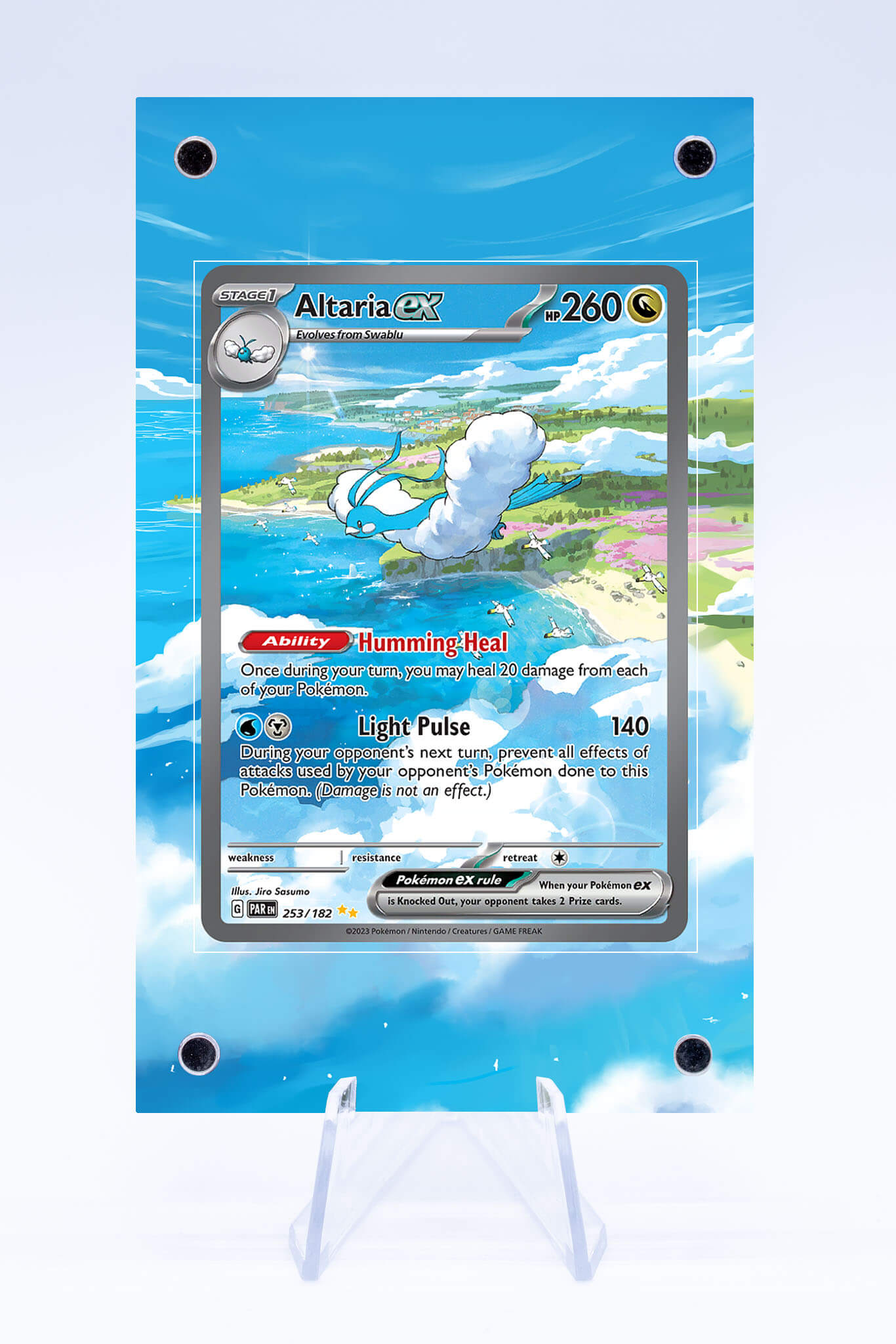 Altaria EX 253 182 Case | Paradox Rift | Art Guard (Ungraded) Altaria EX 253 182 Case | Paradox Rift | Art Guard (Ungraded)