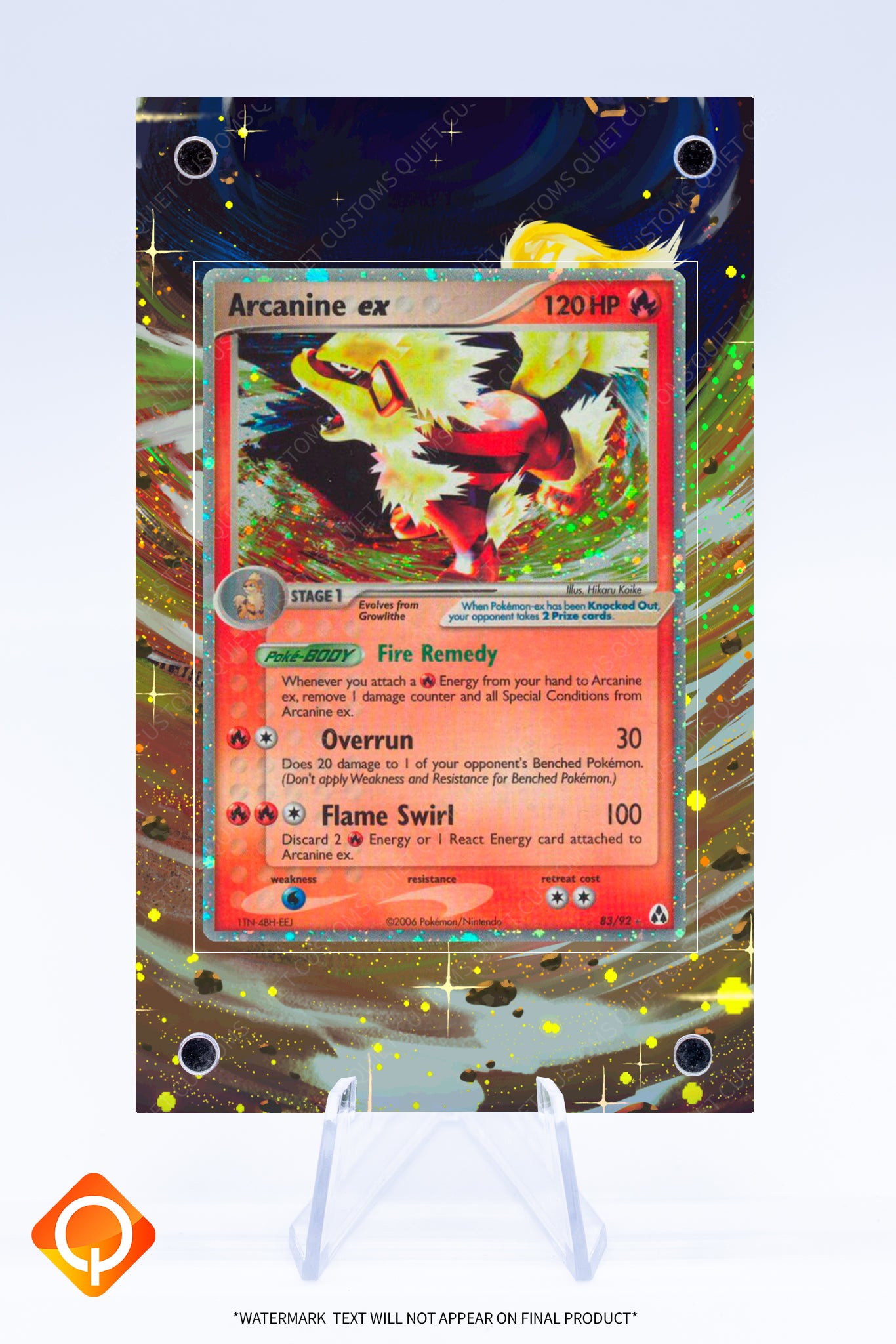 Arcanine 83 92 Case | Art Guard (Ungraded)