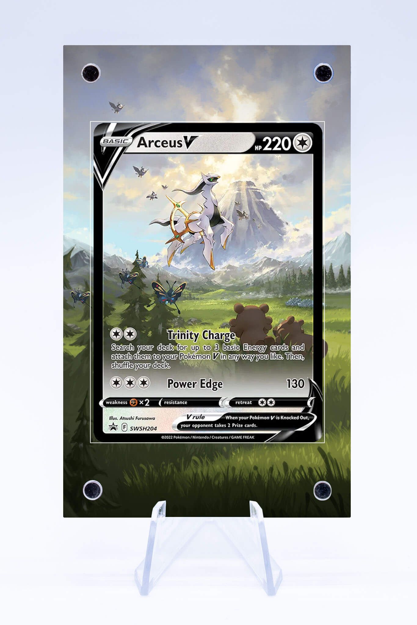 Arceus V Promo SWSH204 Case | Sword and Shield | Art Guard Case (Ungra Arceus V Promo SWSH204 Case | Sword and Shield | Art Guard Case (Ungra