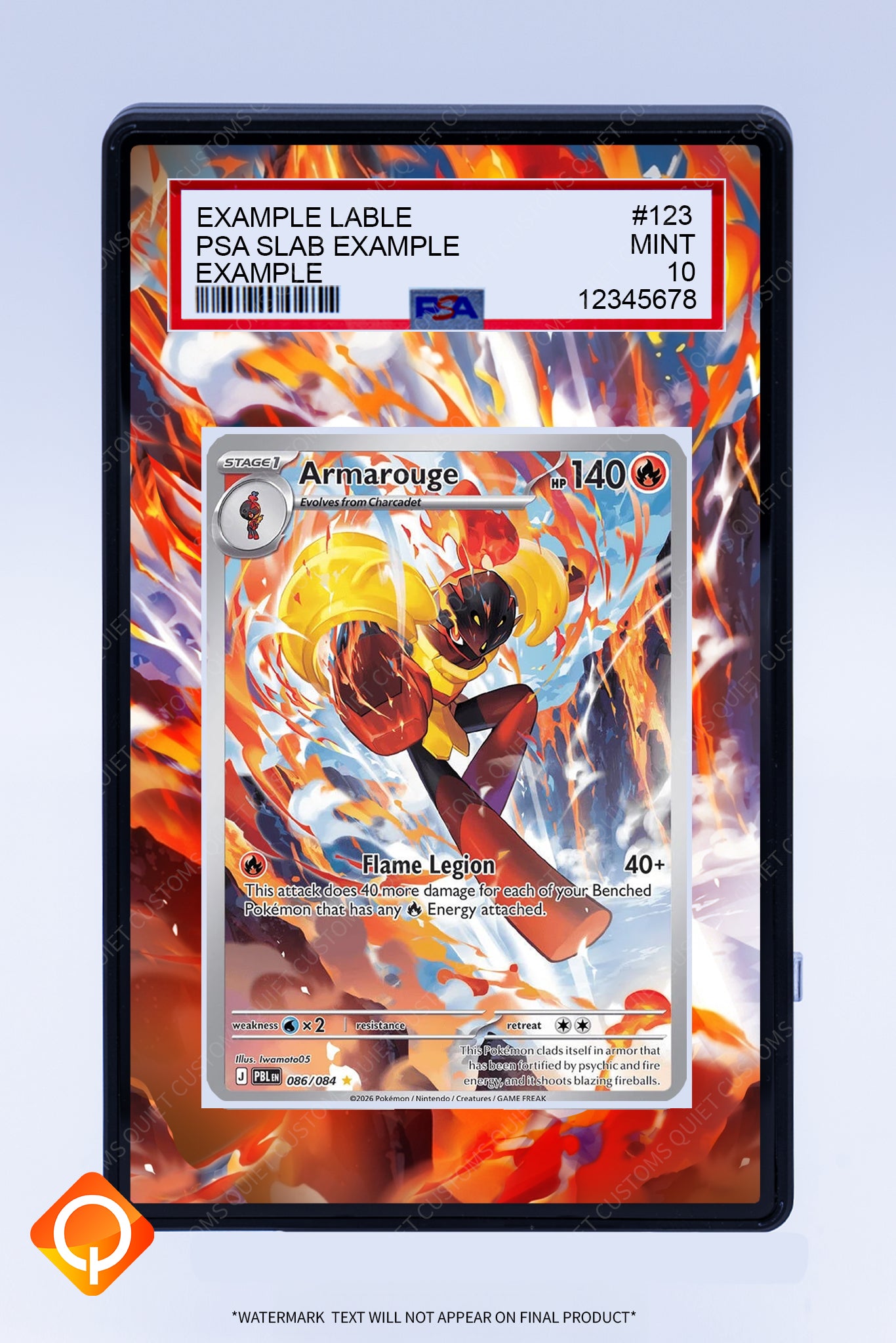 Armarouge 086 084 (Graded) Case