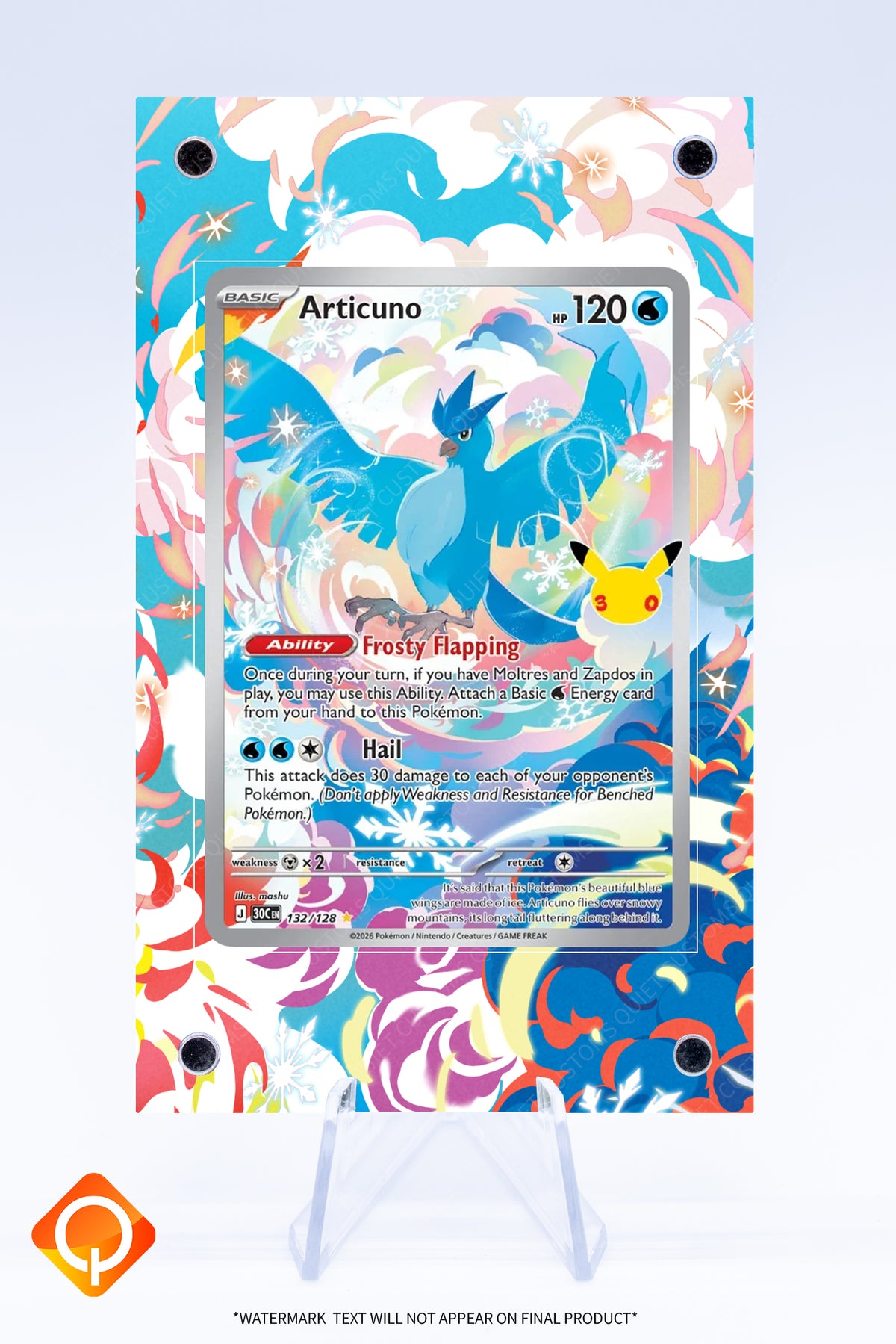 Articuno 132 128 Case | Art Guard (Ungraded)