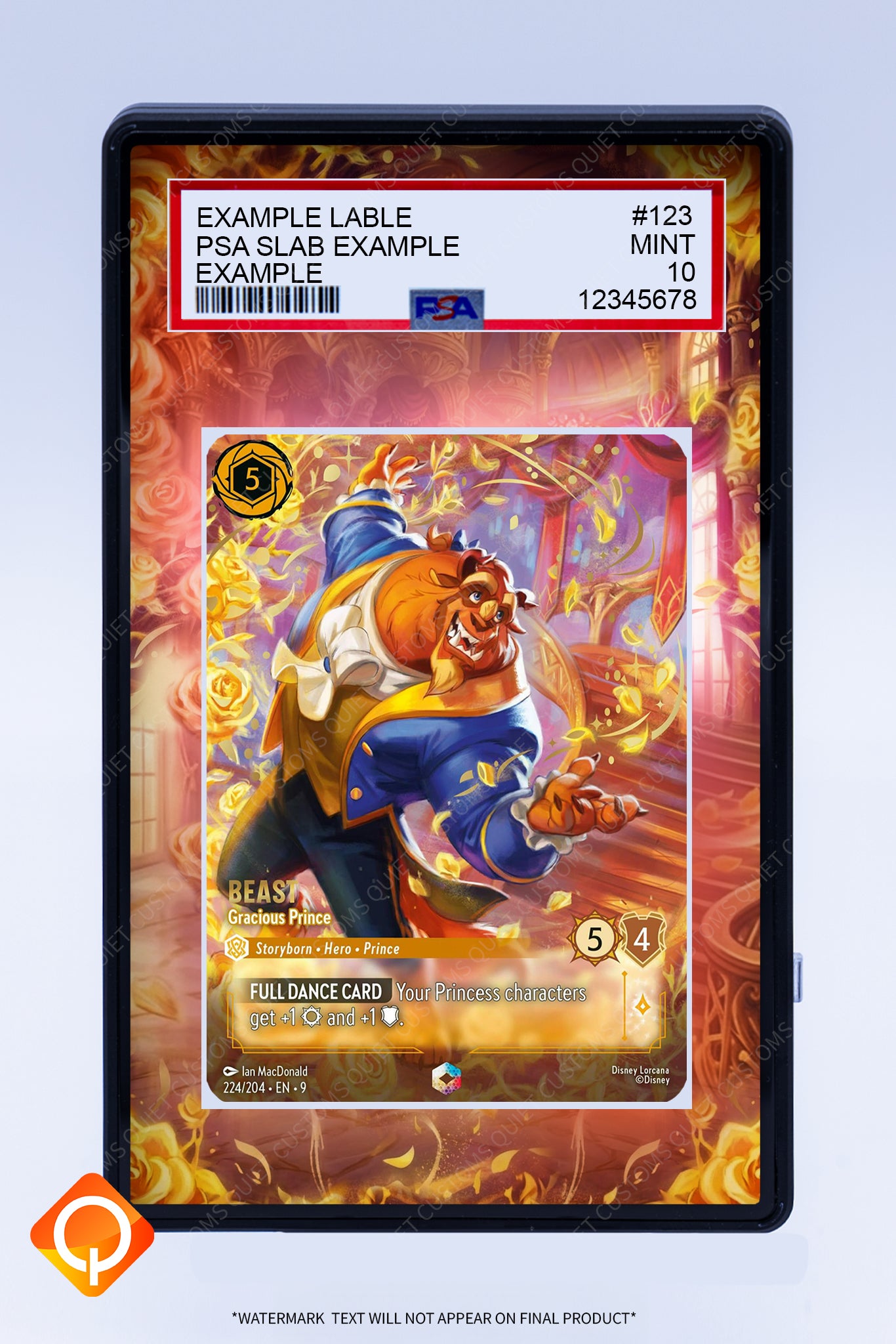 Beast Gracious Prince 224 204 (Graded) Case