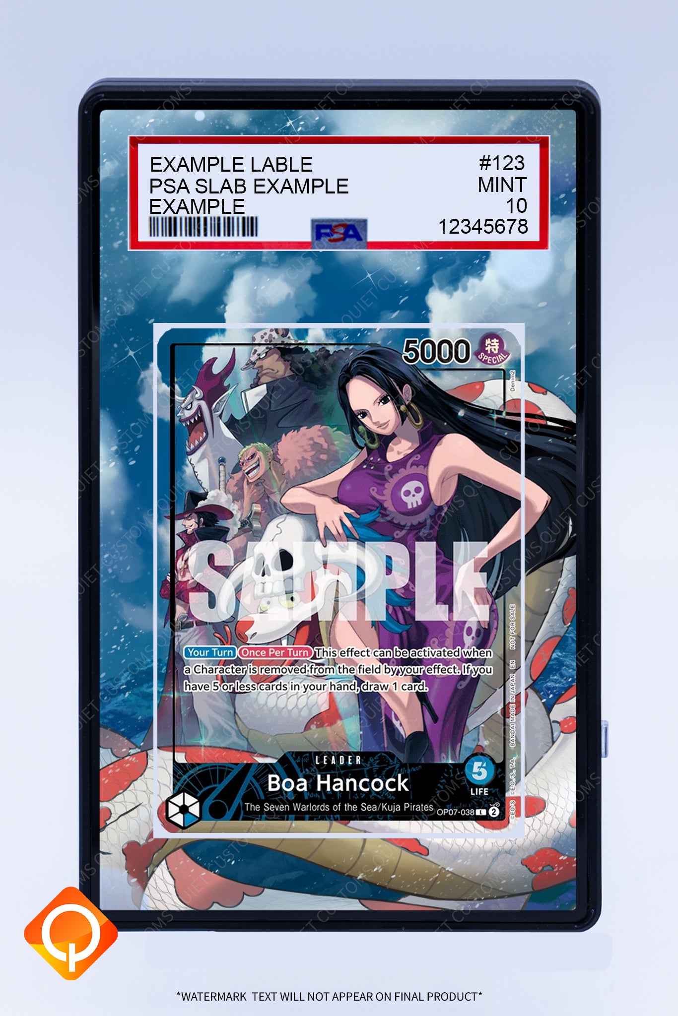 Boa Hancock OP07-038 (Graded) Case