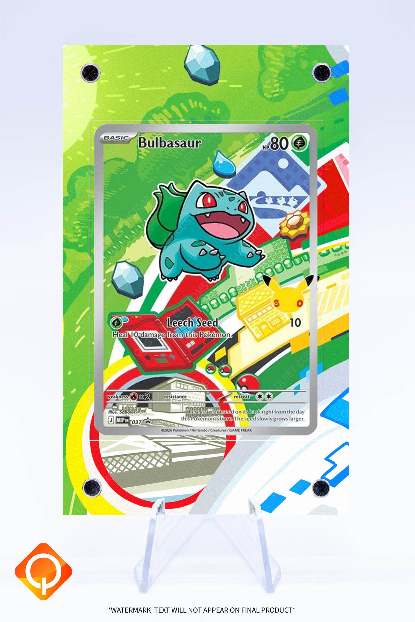 Bulbasaur 037 Promo Case | Art Guard (Ungraded)