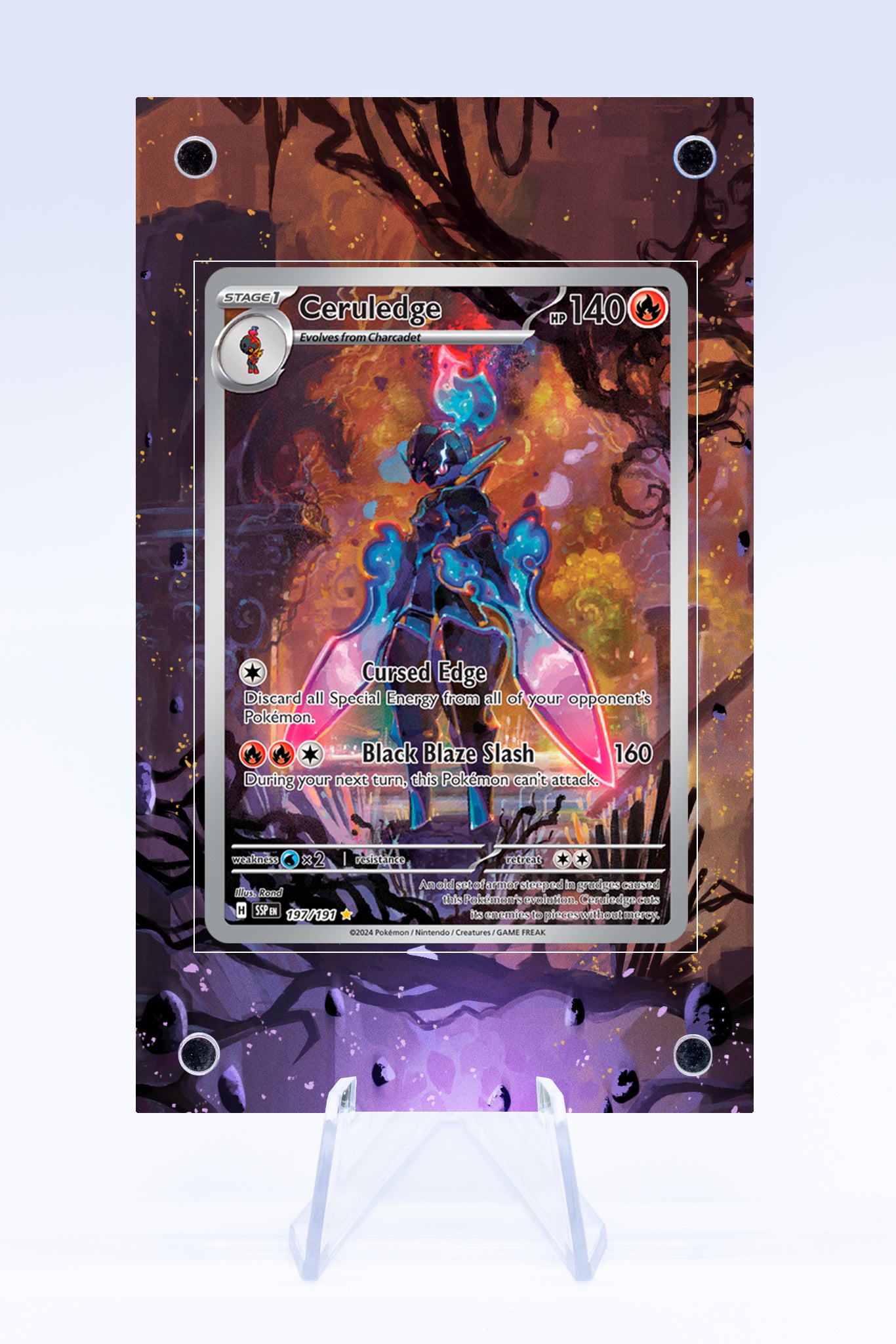 ceruledge card sleeves Ceruledge EX (147/131) – PokeGuard main image 0