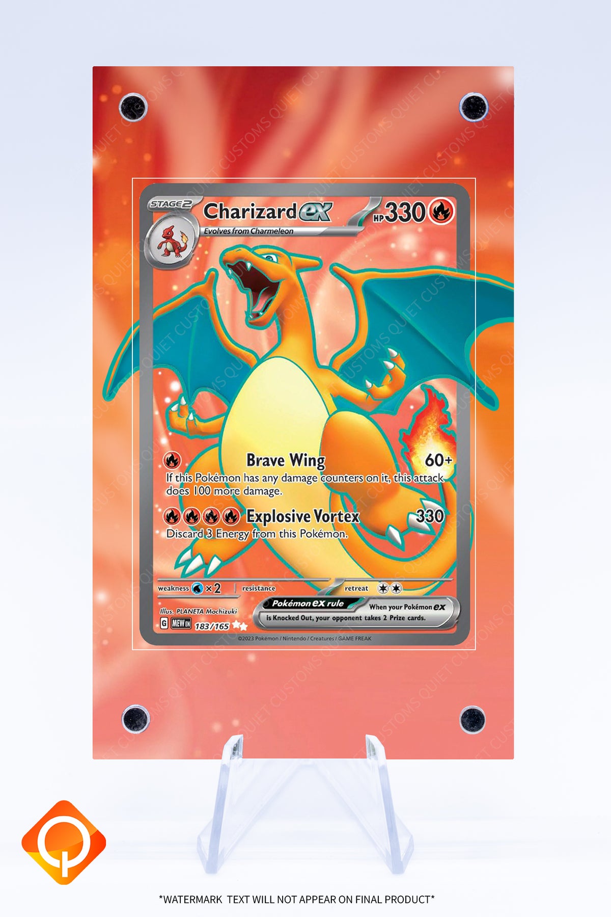 Charizard 183 165 Case | Art Guard (Ungraded)