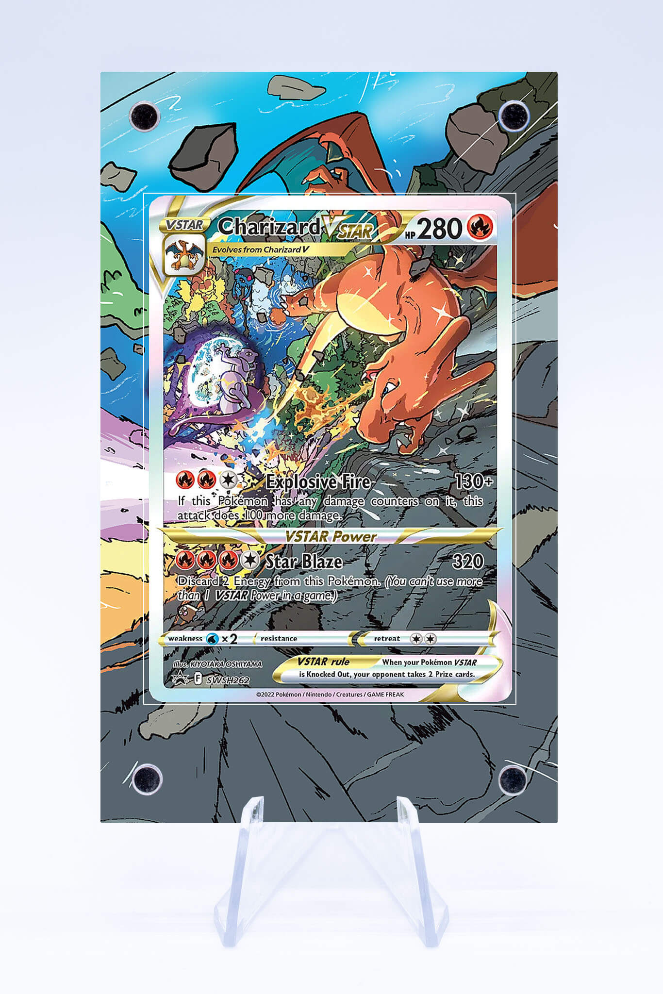 Charizard VSTAR Promo Case | UPC Promo | Art Guard (Ungraded) Charizard VSTAR Promo Case | UPC Promo | Art Guard (Ungraded)