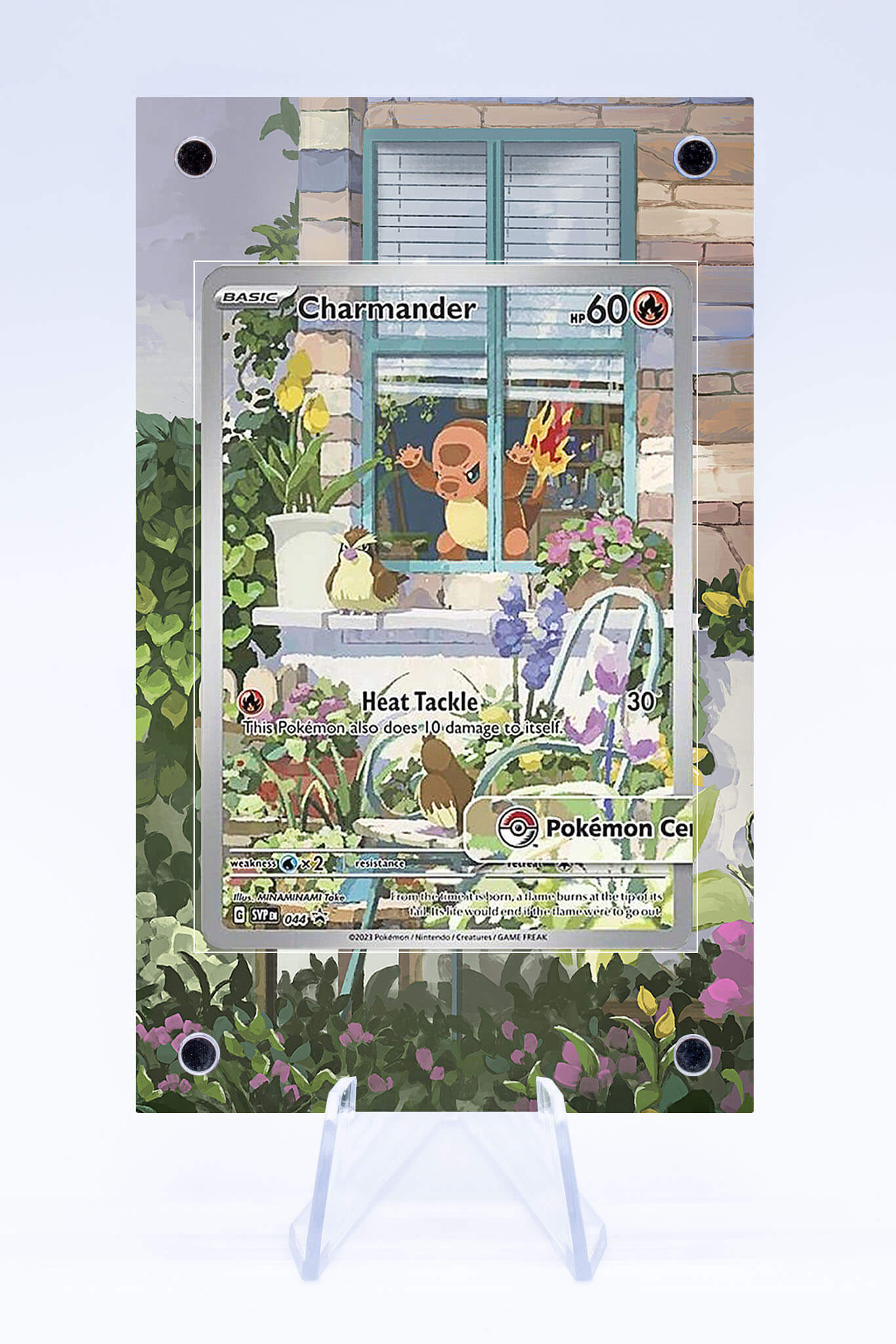 charmander pokemon card full art Charmander 044 Promo Case