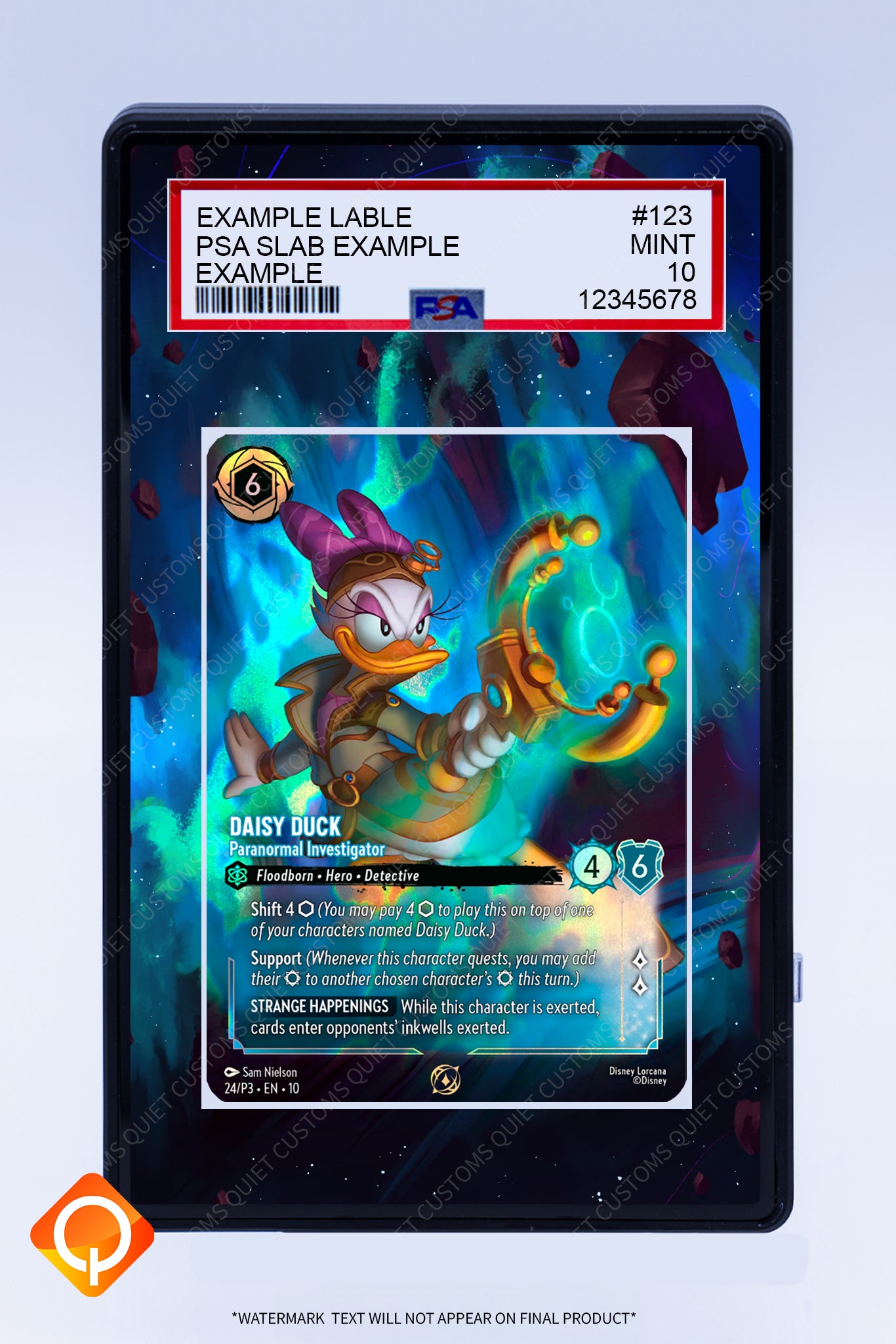 Daisy Duck 24 P3 (Graded) Case