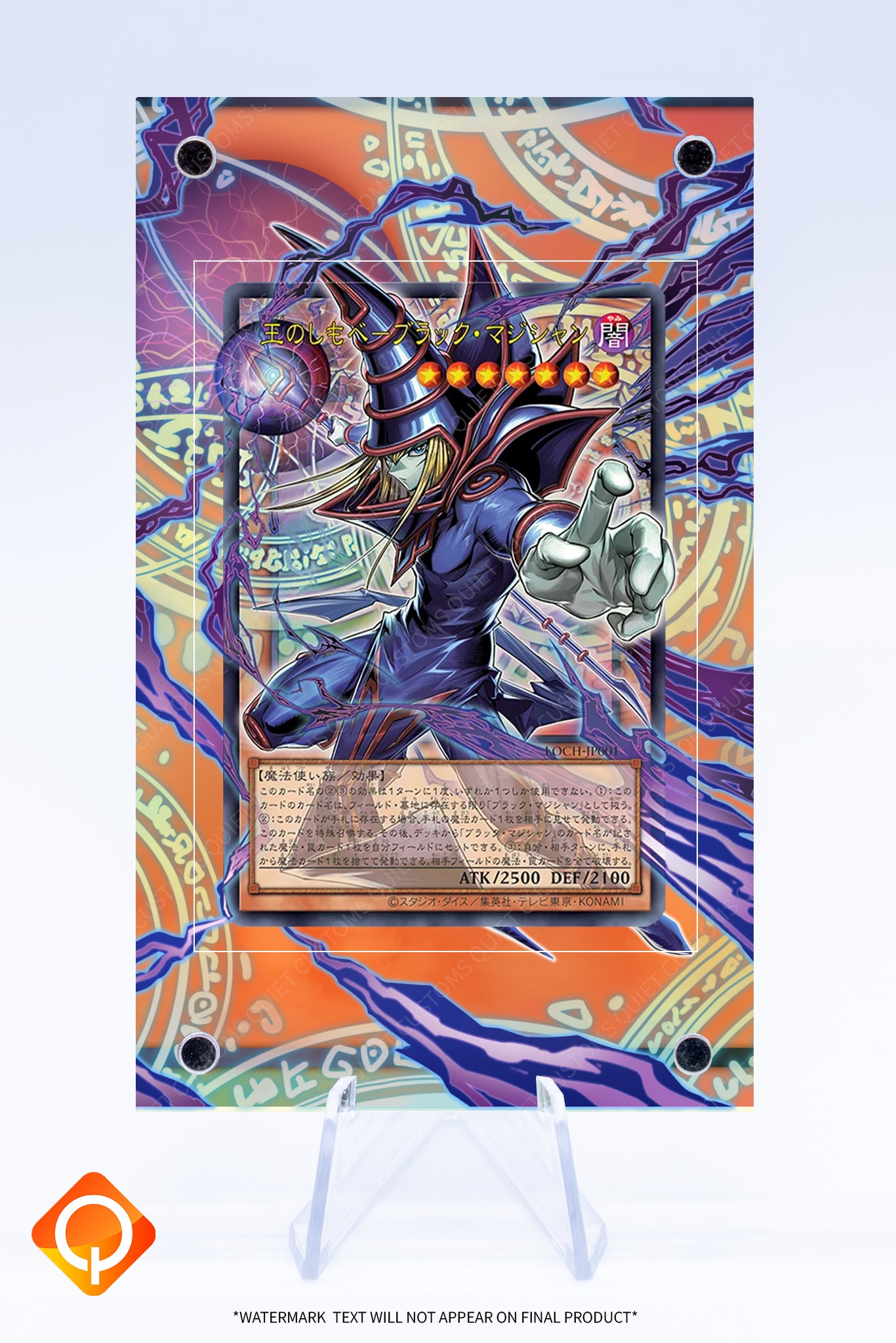yugioh magician cards Dark Magician OVERFRAME Case | Yu-Gi-Oh!