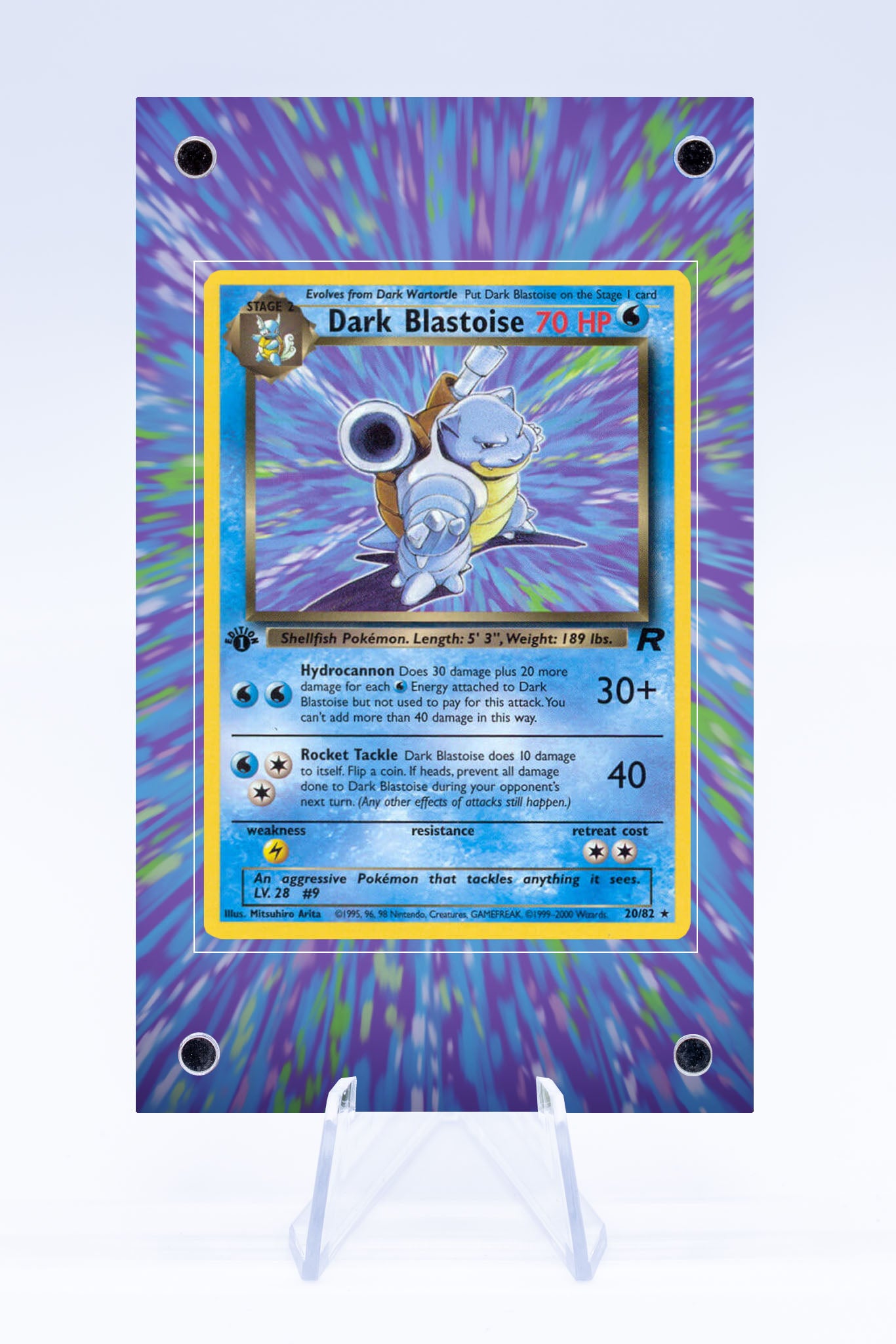 Dark Blastoise Case | Art Guard (Ungraded) Dark Blastoise Case | Art Guard (Ungraded)