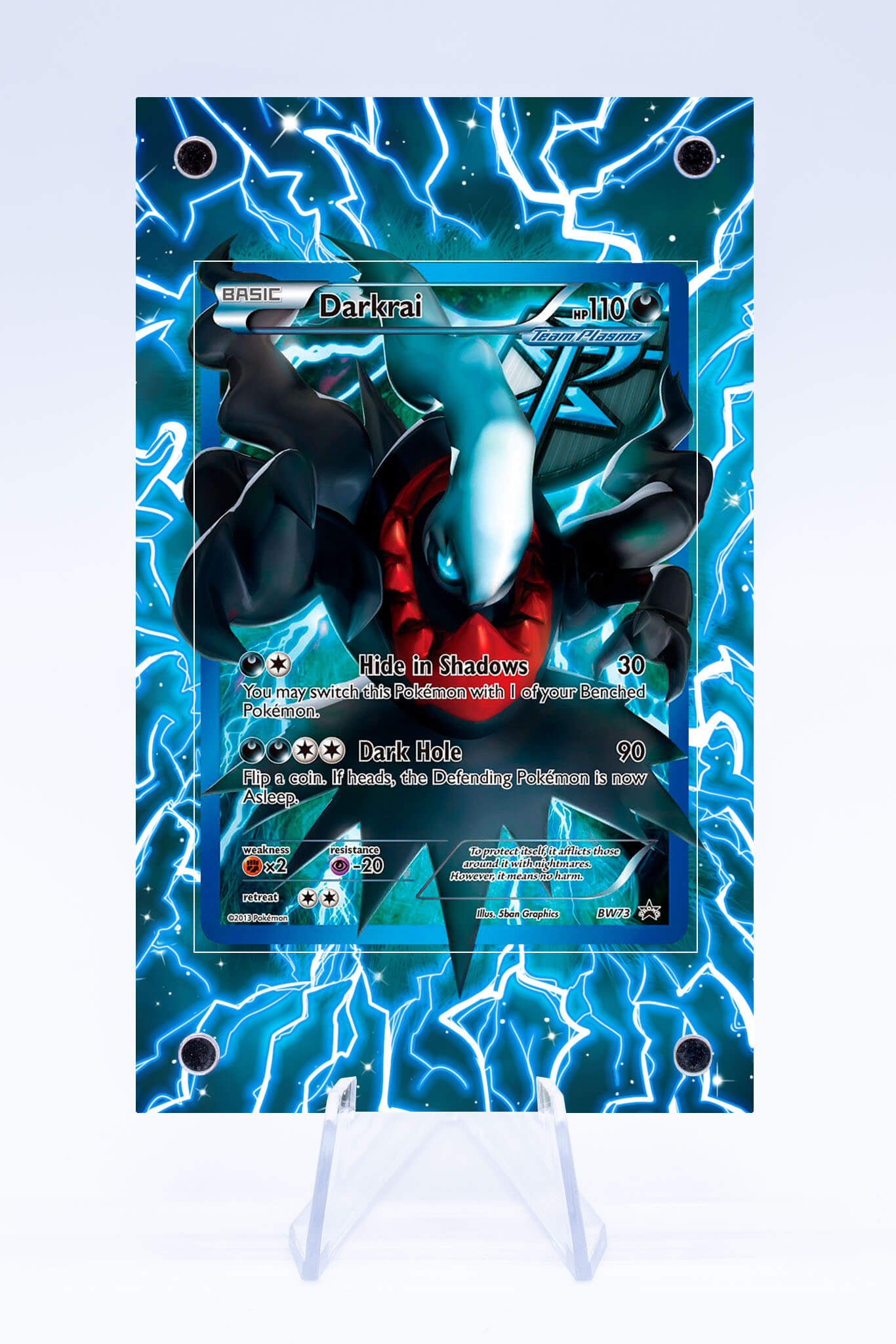 Darkrai BW73 Promo Case | Team Plasma | Art Guard (Ungraded)