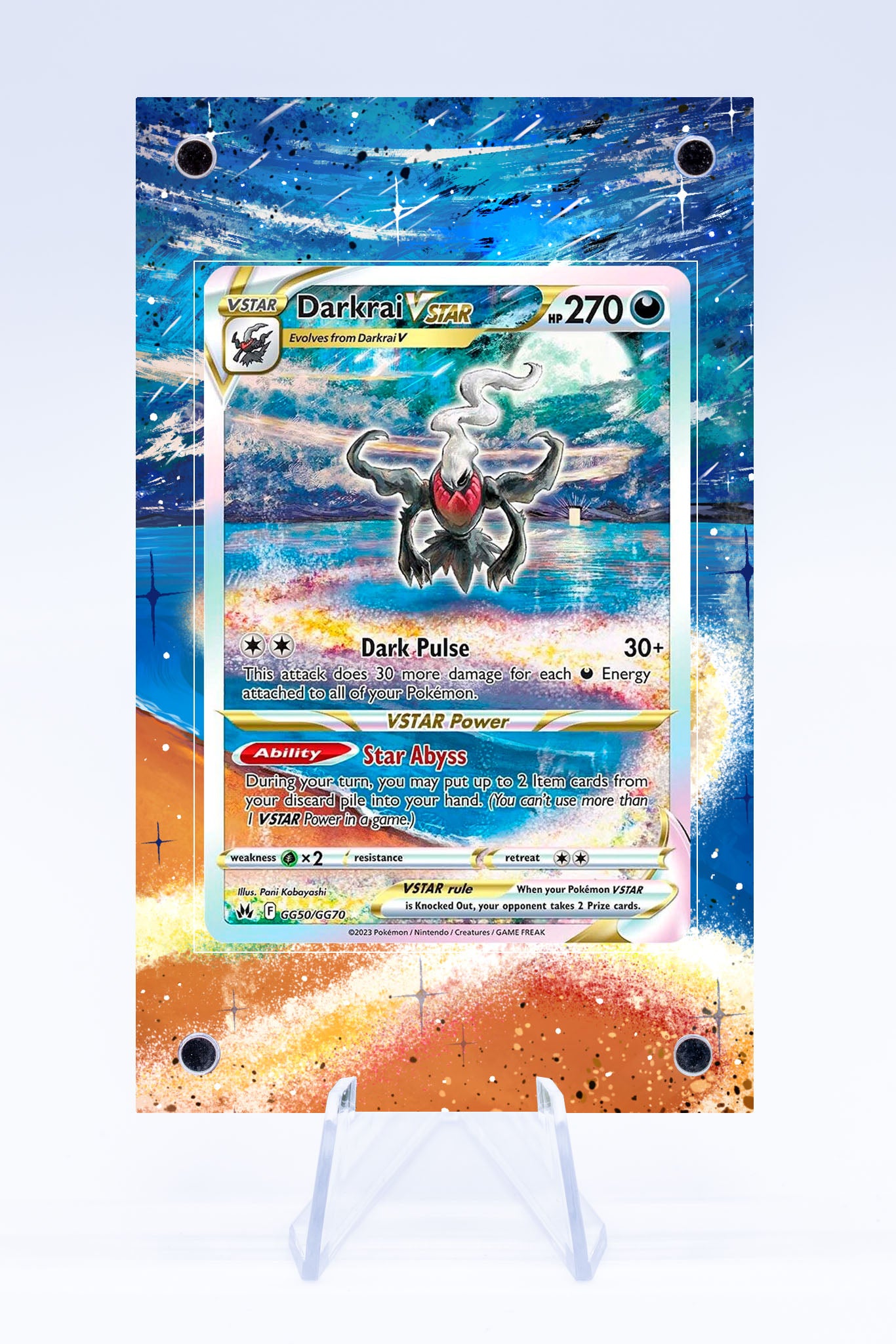 Darkrai VSTAR GG50 GG70 Case