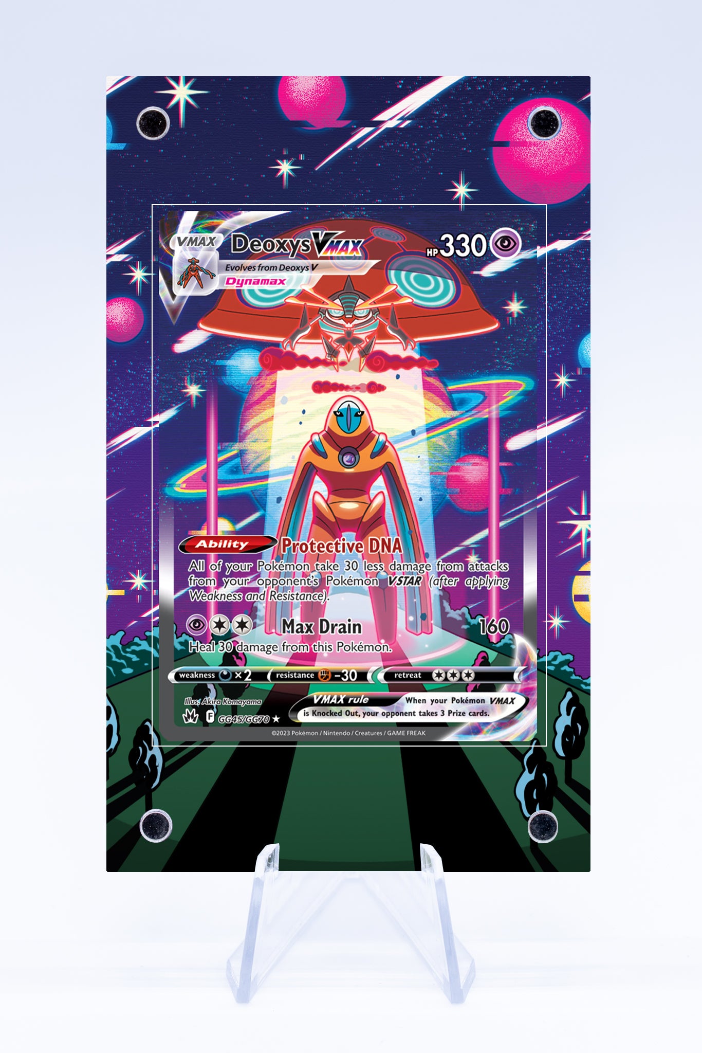 Deoxys VMAX GG45 GG70 Case | Art Guard (Ungraded)