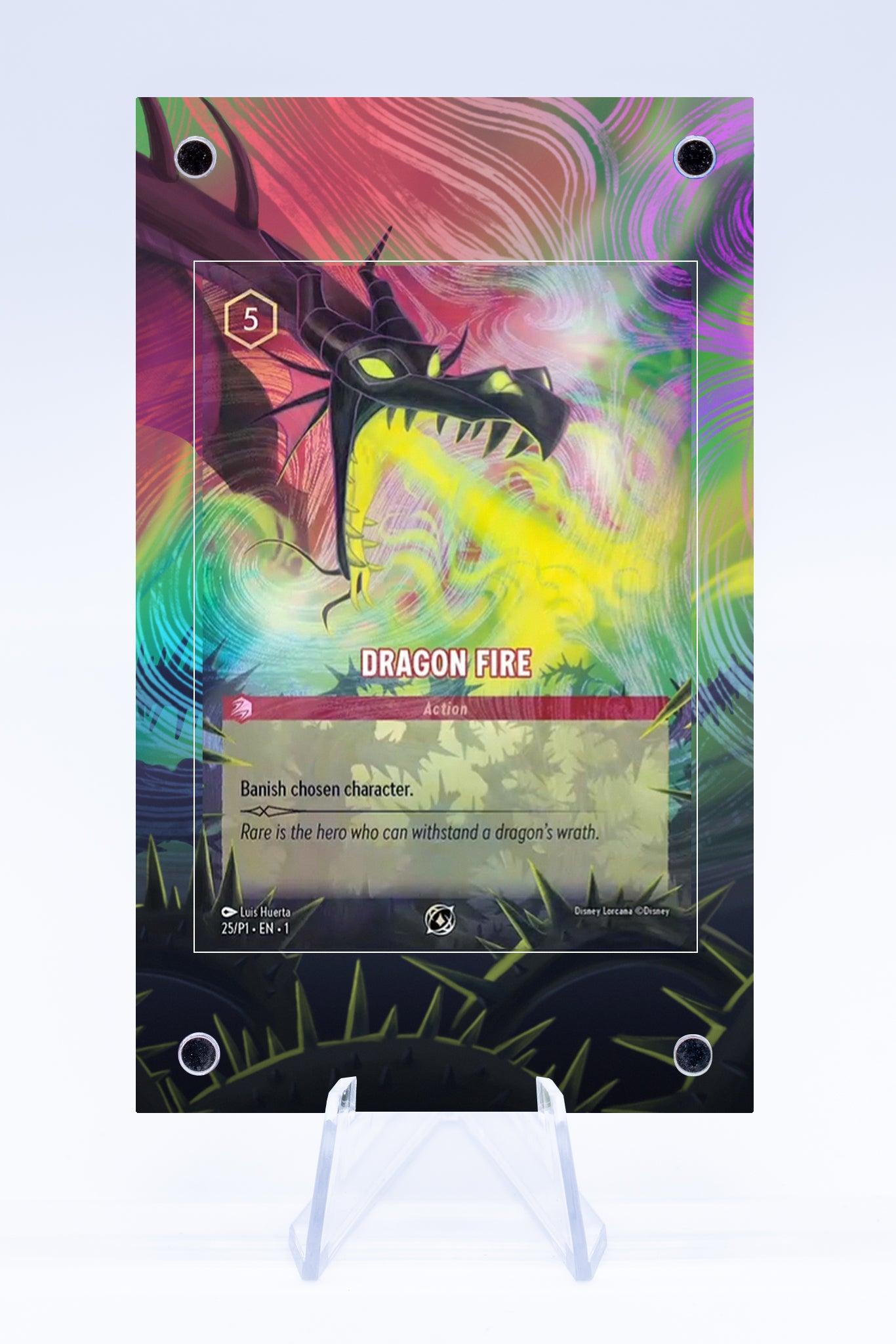 Dragon Fire 25 P1 Promo Case | Lorcana | Art Guard (Ungraded) Dragon Fire 25 P1 Promo Case | Lorcana | Art Guard (Ungraded)