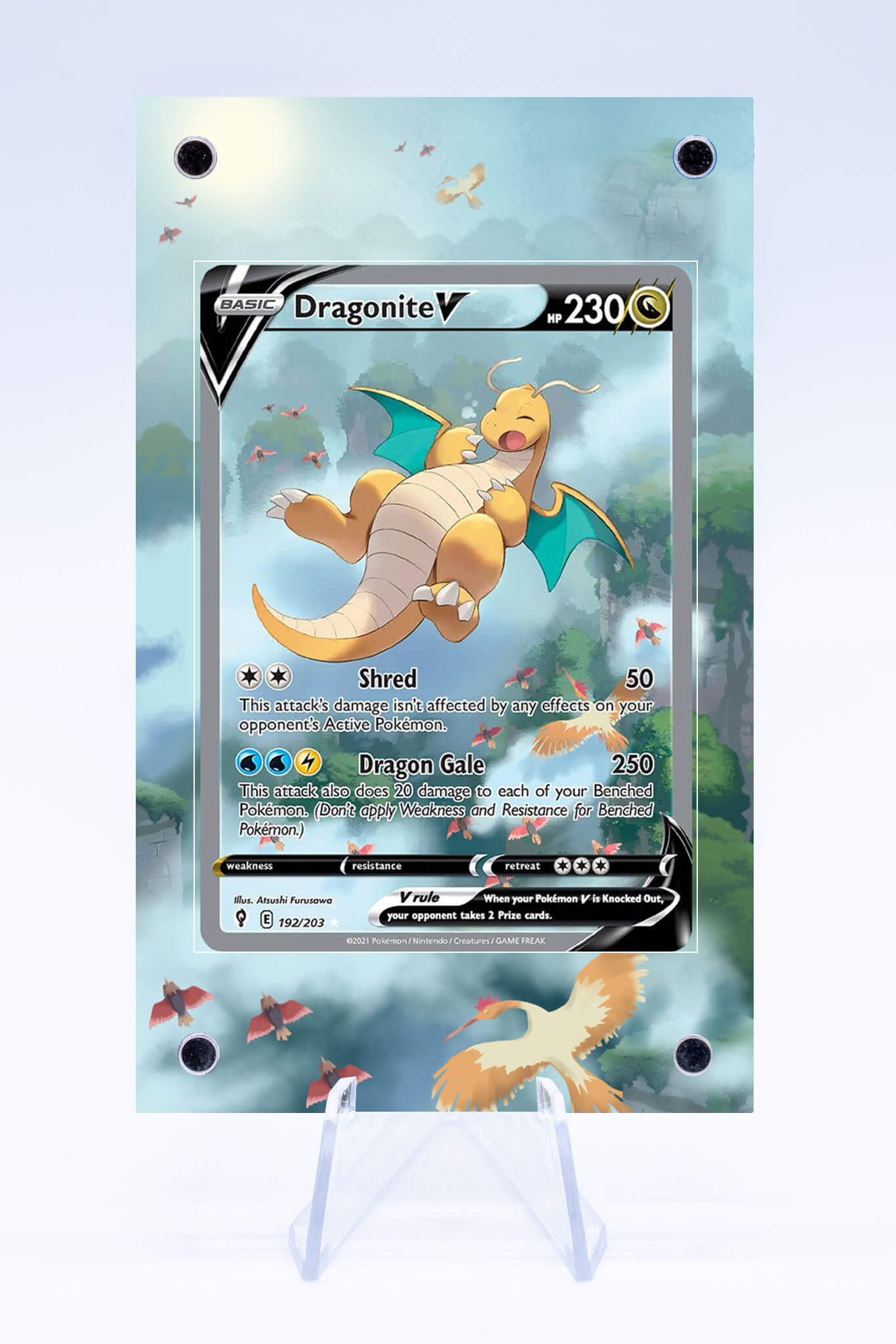 Dragonite V 192 203 Case | Evolving Skies