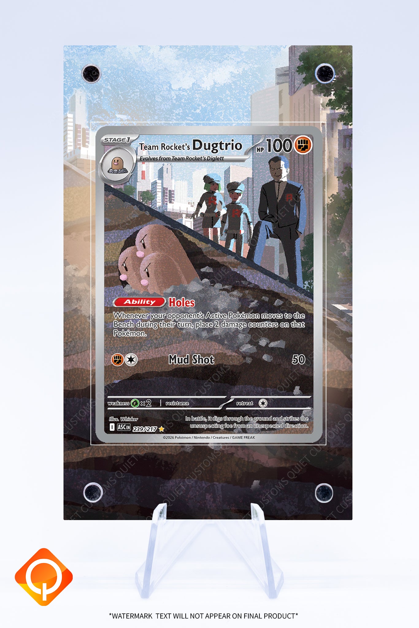 Dugtrio 239 271 Case | Art Guard (Ungraded)
