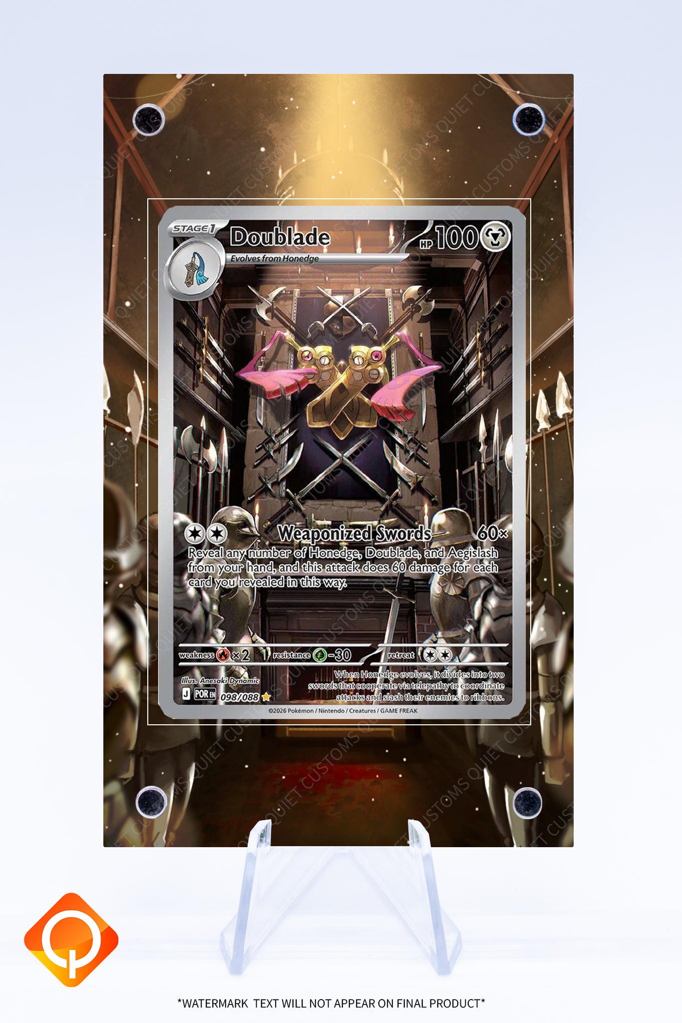 Doublade 098 088 Case | Art Guard (Ungraded)