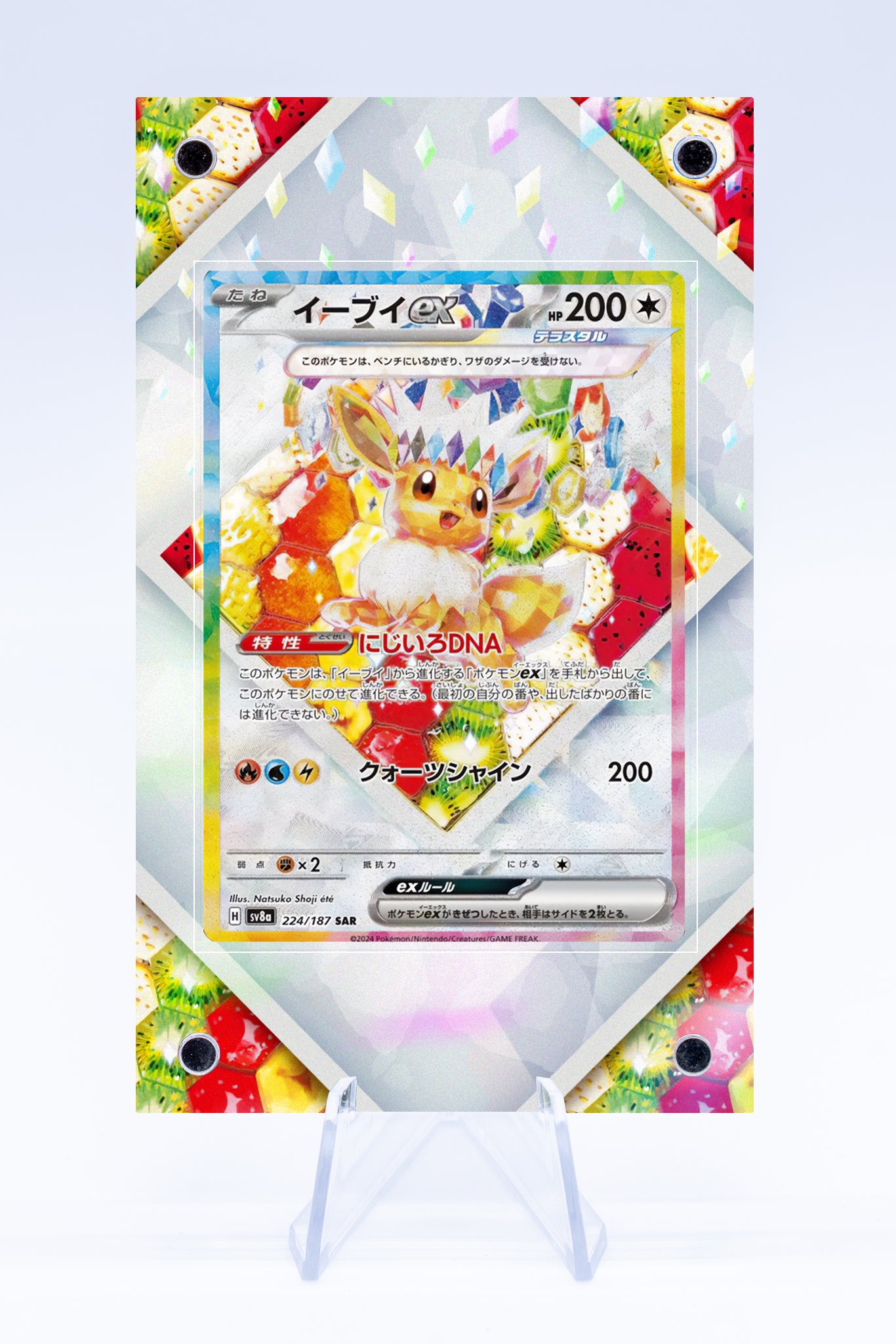 Eevee EX 174 Promo Case