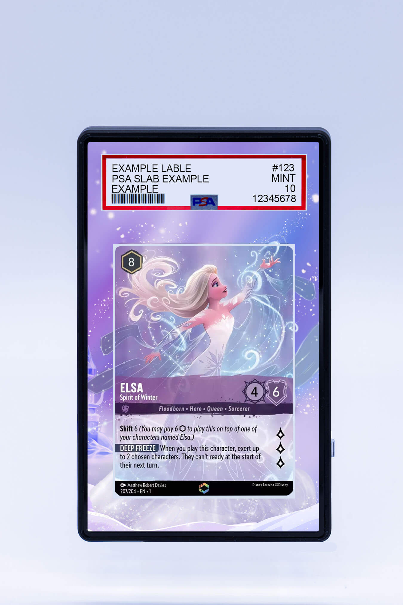 Elsa 207 204 ENCHANTED (Graded) Case Elsa 207 204 ENCHANTED (Graded) Case