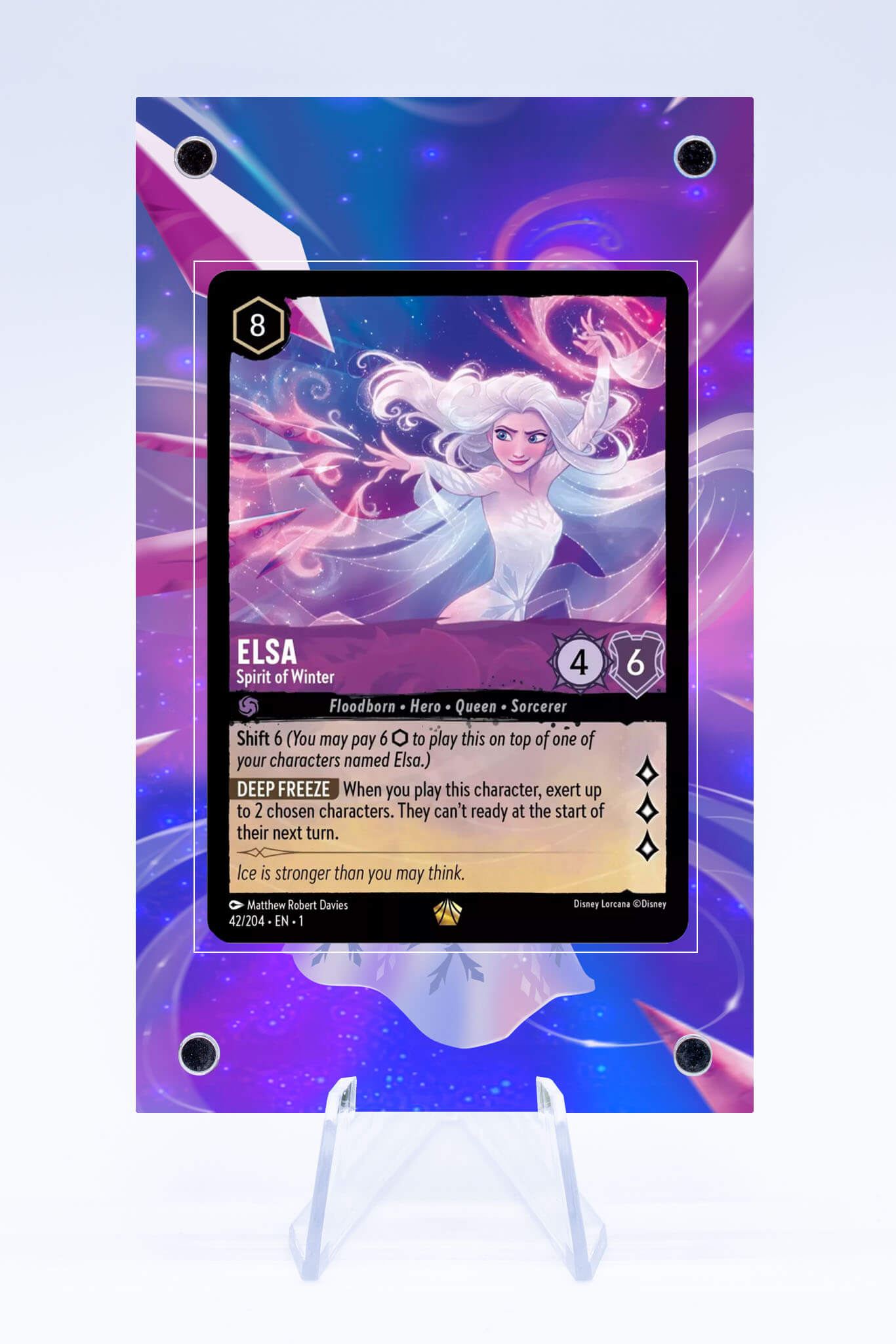 Elsa 42 204 Case | LORCANA First Chapter