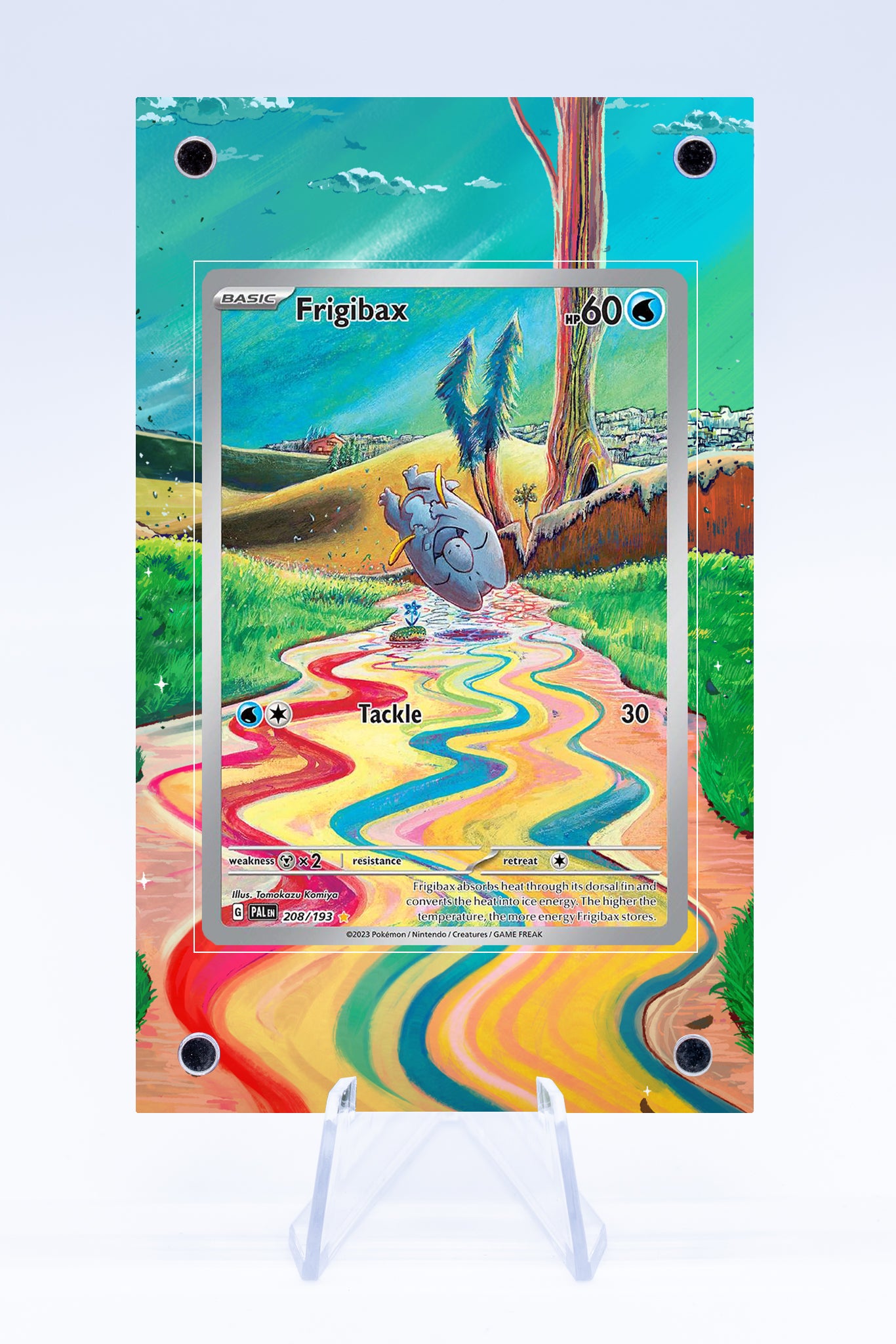 frigibax pokemon card Frigibax 208 193 Case