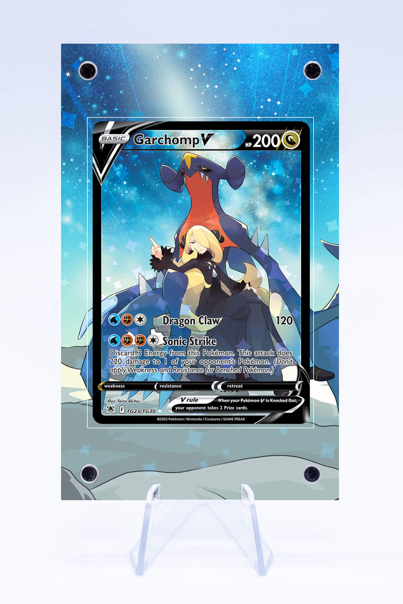 Garchomp V TG23 TG30 Case | Astral Radiance | Art Guard (Ungraded)