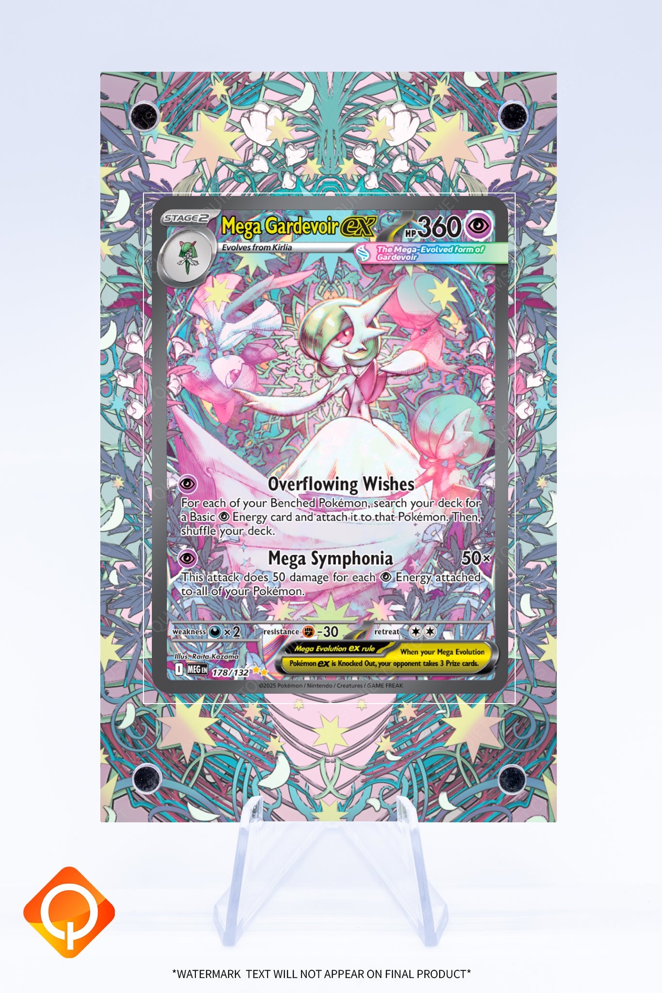 Gardevoir MEGA EX Case | Art Guard (Ungraded)