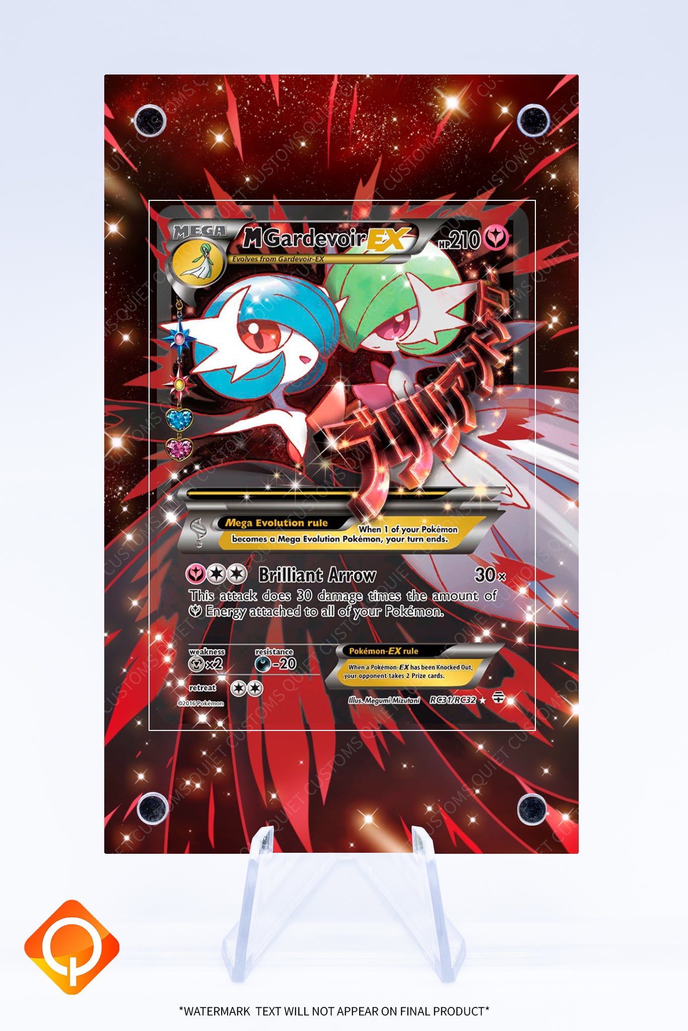 Gardevoir EX RC31 RC32 Case | Art Guard (Ungraded)