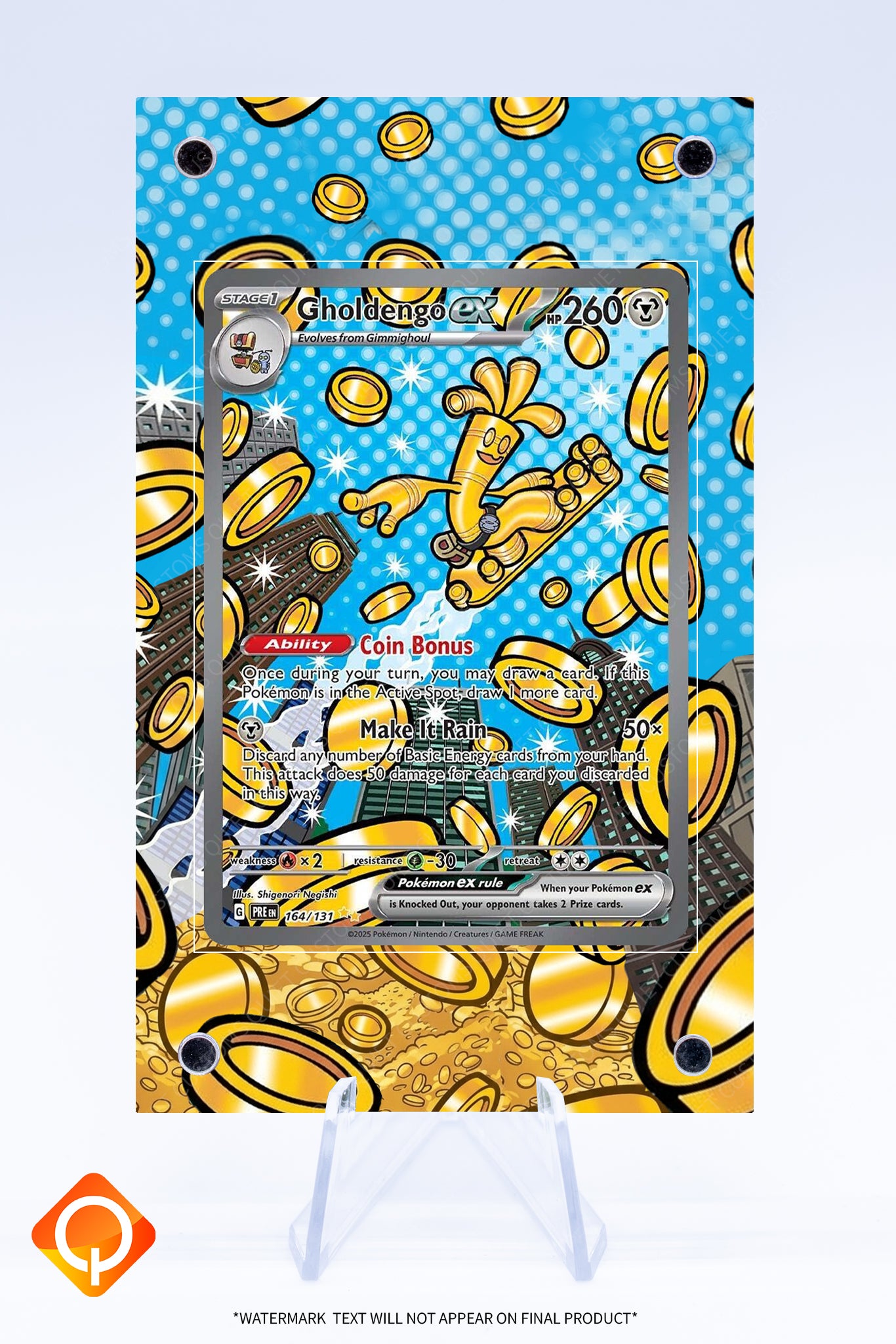 Gholdengo EX 164 131 Case | Art Guard (Ungraded)
