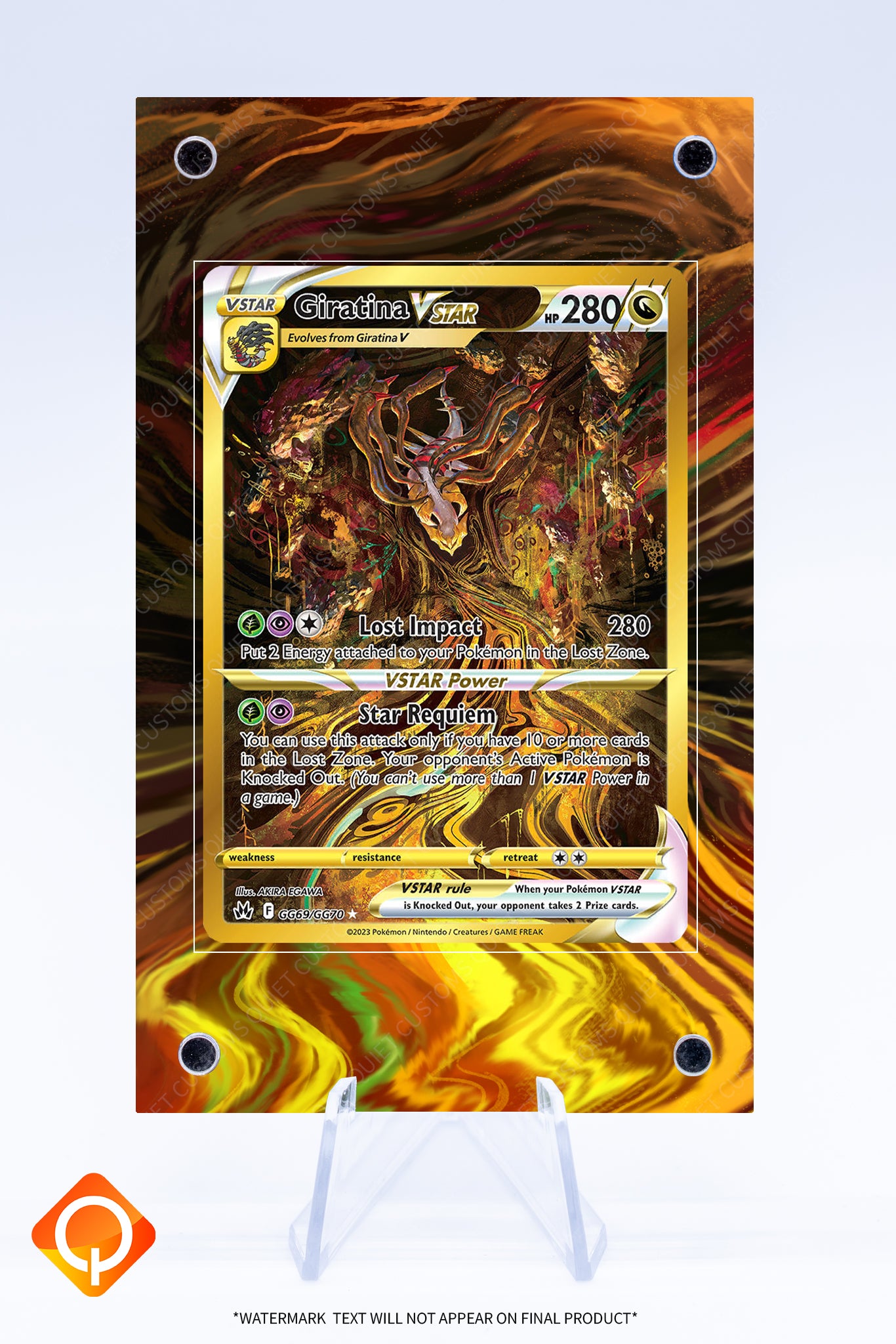Giratina VSTAR GG69 GG70 Case | Crown Zenith | Art Guard (Ungraded) Giratina VSTAR GG69 GG70 Case | Crown Zenith | Art Guard (Ungraded)