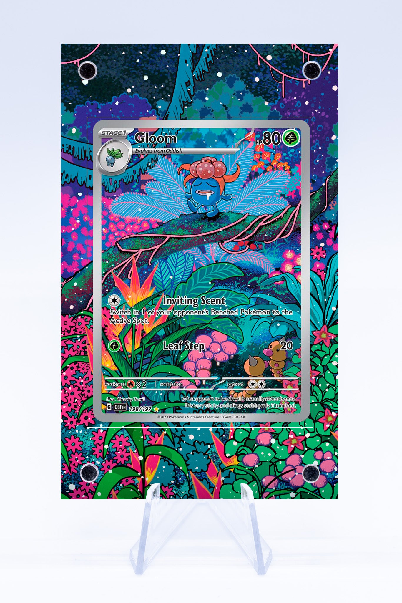 gloom full art pokemon card Gloom 198 197 Case