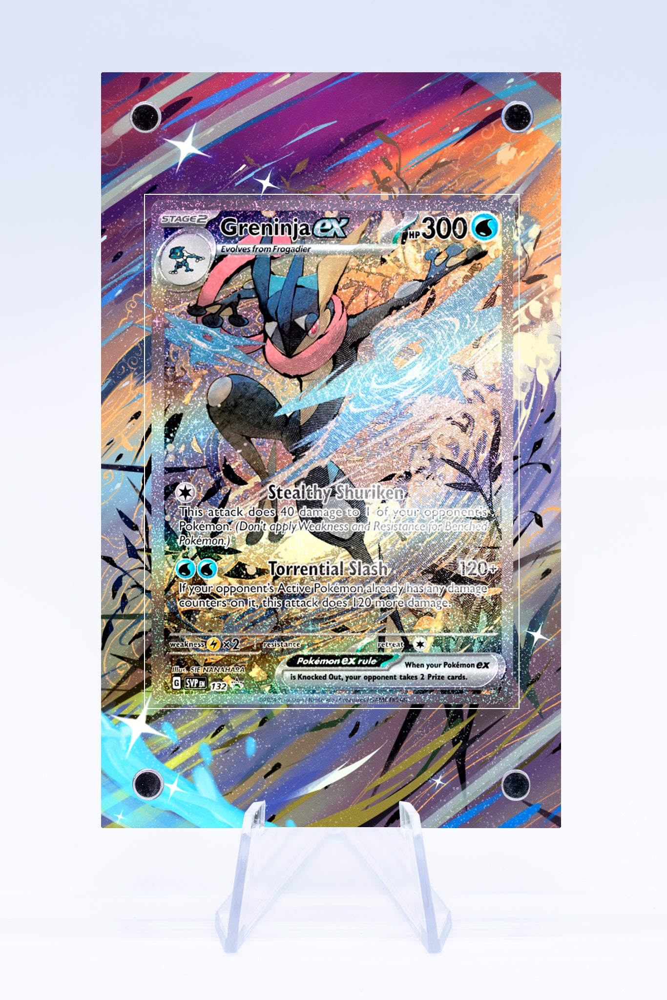 Greninja EX 132 Promo Case | Art Guard (Ungraded) Greninja EX 132 Promo Case | Art Guard (Ungraded)