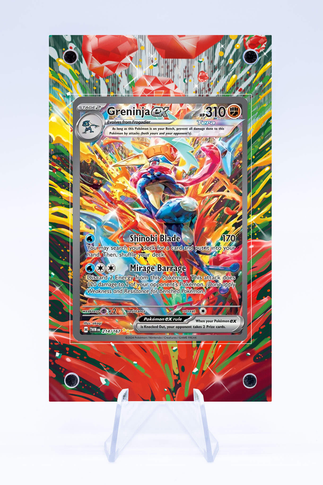 Greninja EX 214 167 Case