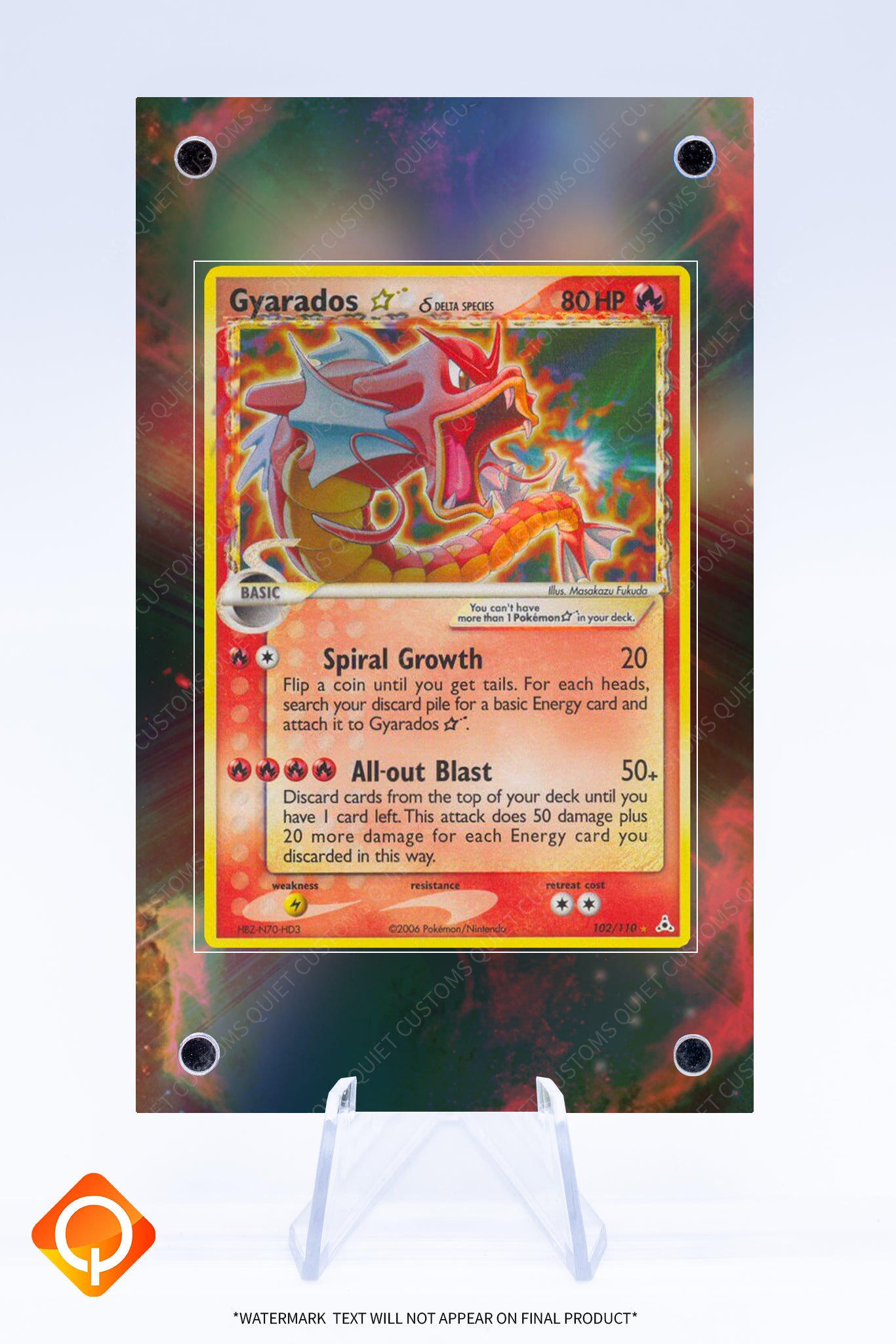 Gyarados 102 110 Case | Art Guard (Ungraded)