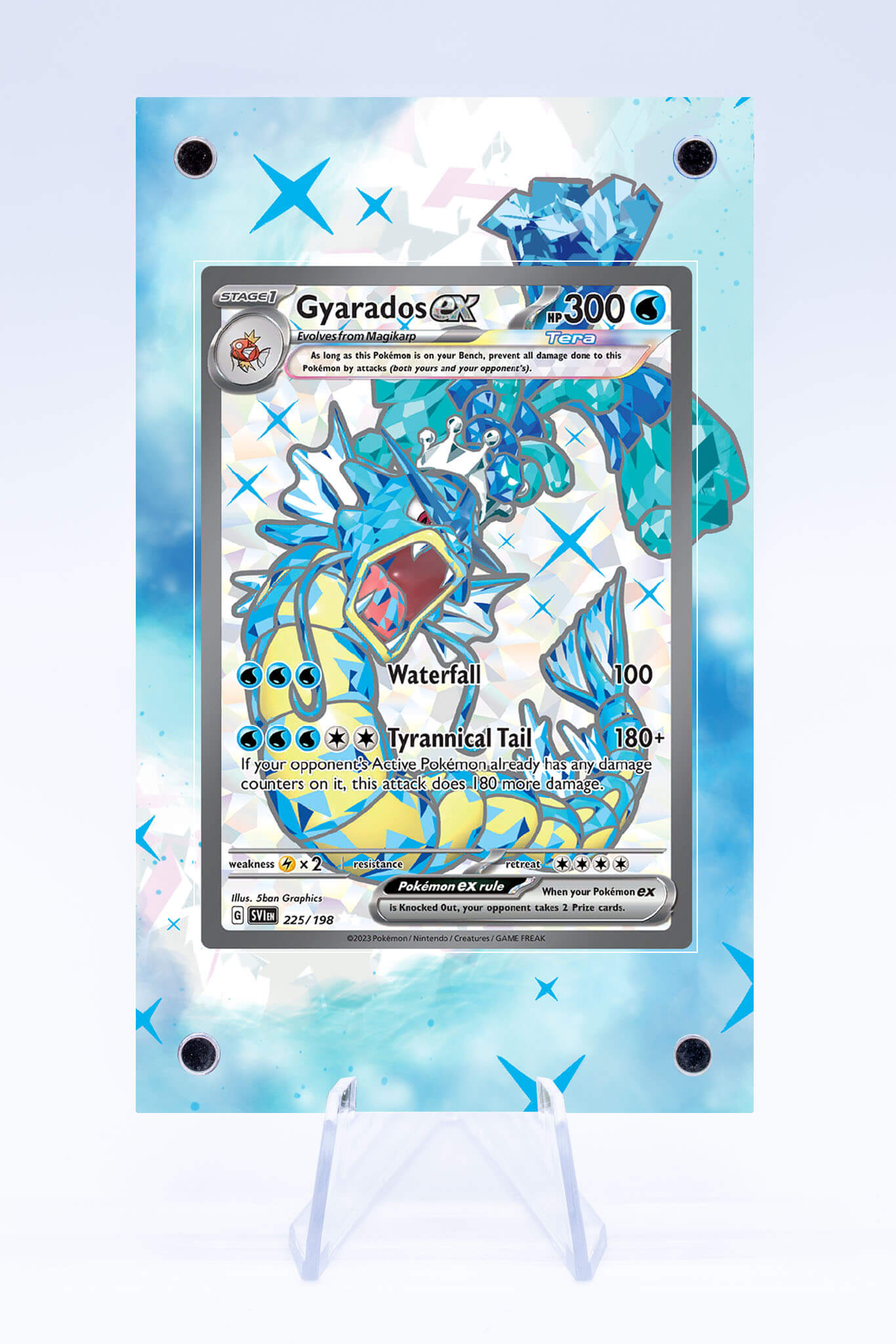 Gyarados EX Case | Scarlet and Violet | Art Guard (Ungraded)