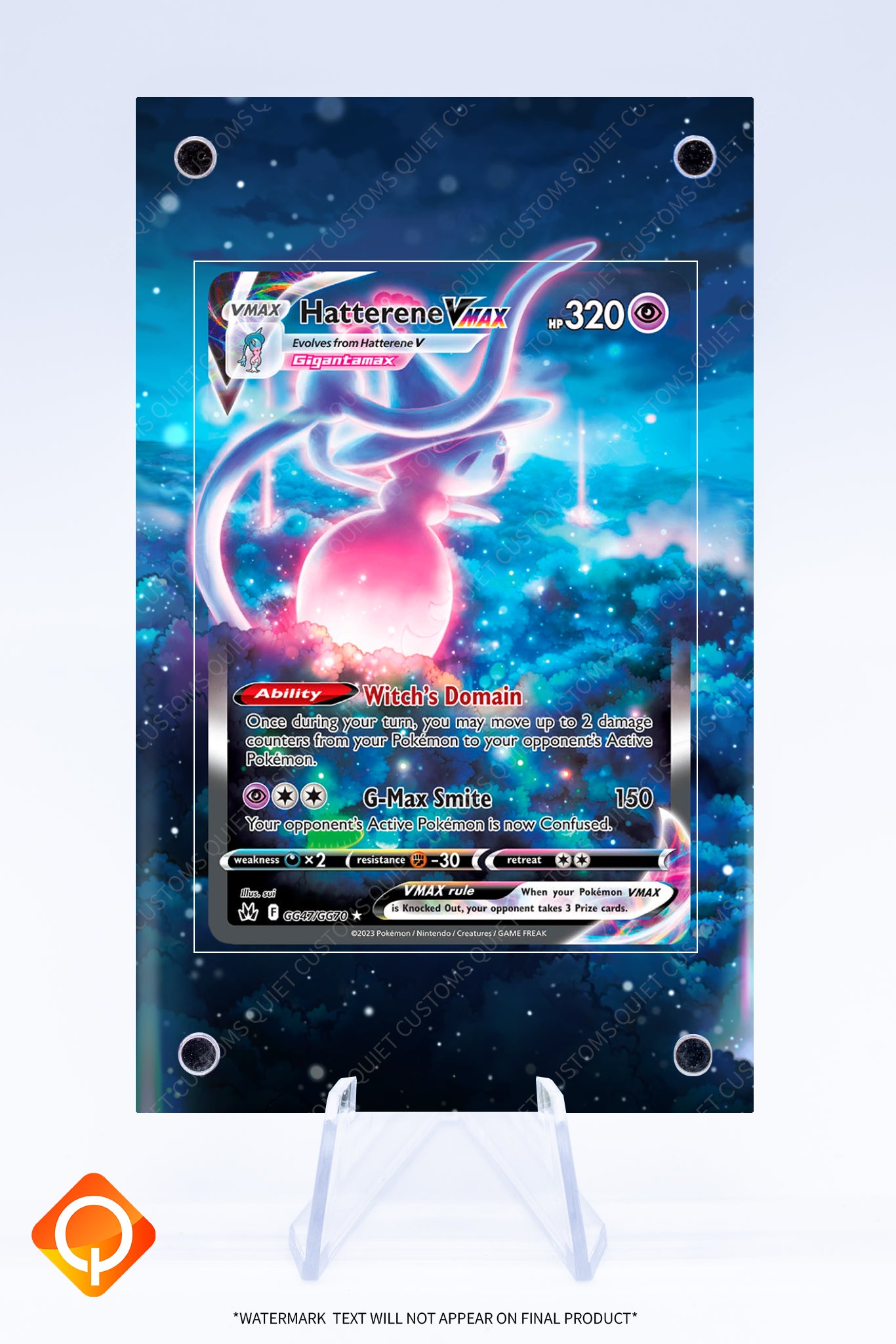 hatterene vmax pokemon card value Hatterene VMAX GG47 Case