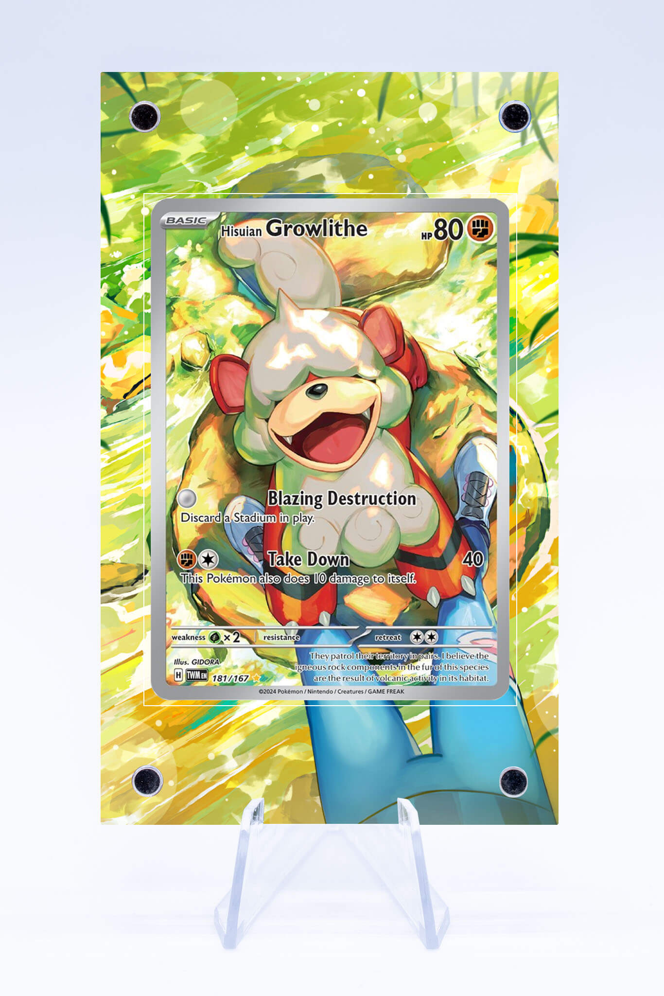 Hisuian Growlithe 181 167 Case