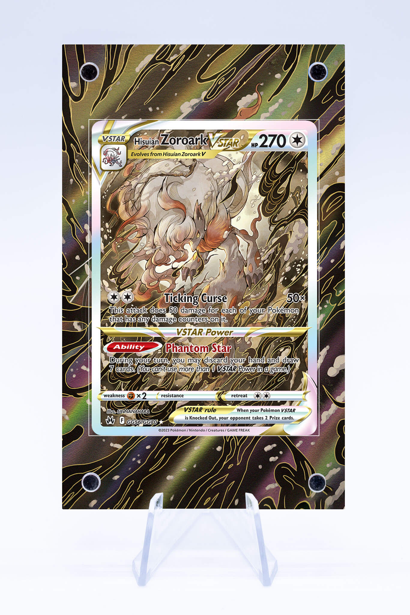 Hisuian Zoroark VSTAR GG56 GG70 Case | Crown Zenith