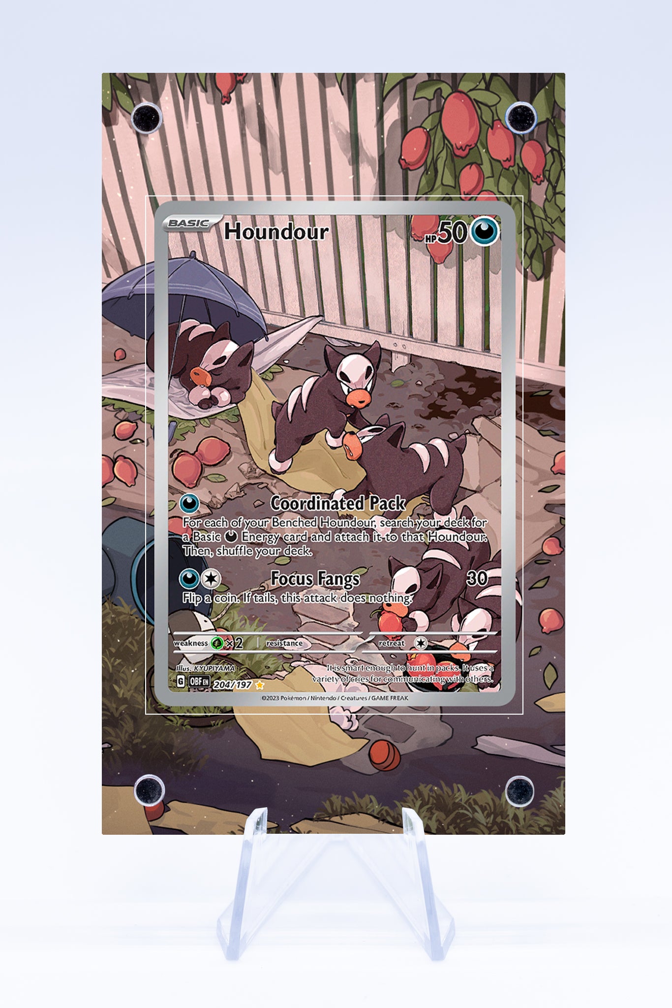 Houndour 204 197 Case | Art Guard (Ungraded) Houndour 204 197 Case | Art Guard (Ungraded)