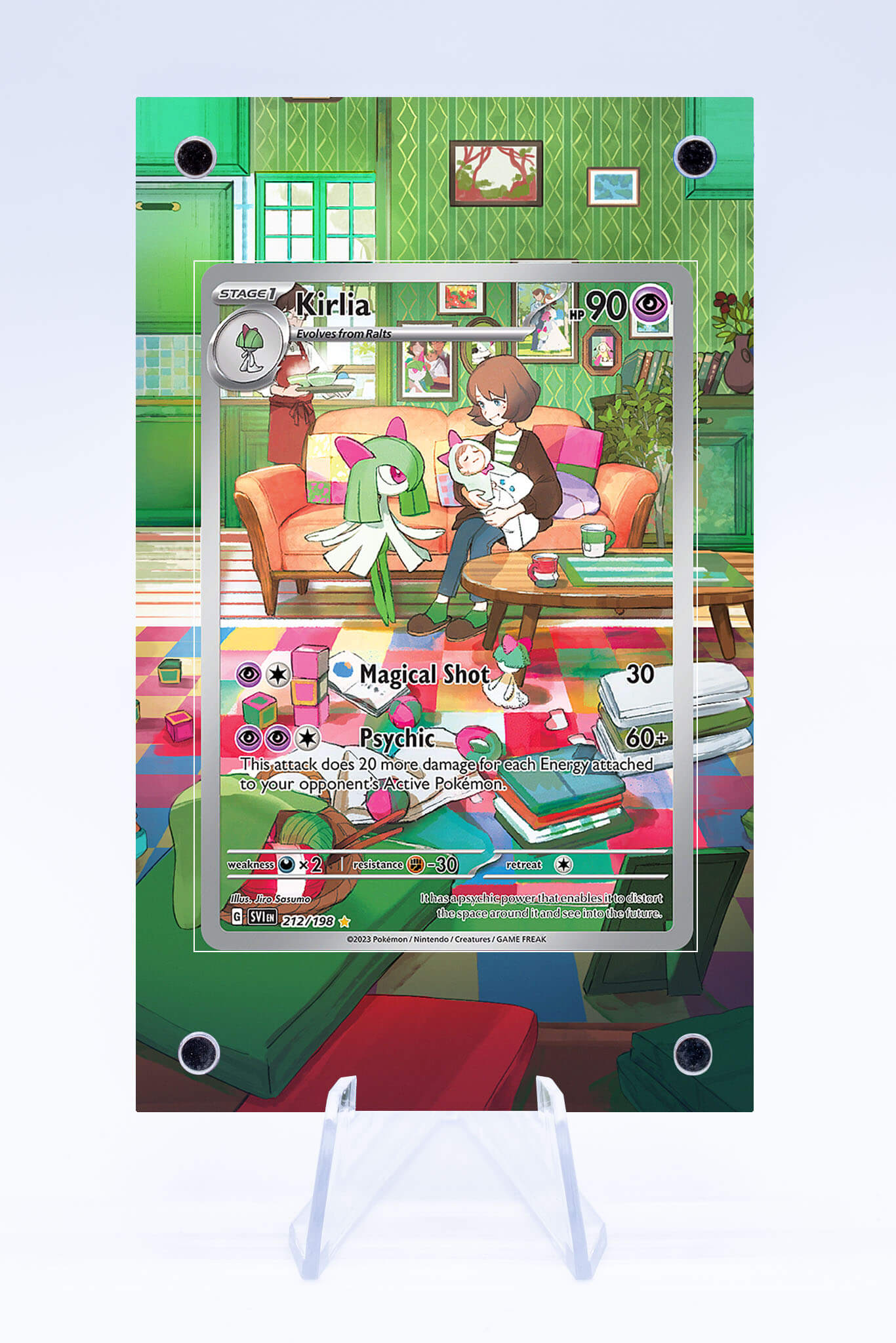 Kirlia 212 193 Case | Paldea Evolved | Art Guard (Ungraded) Kirlia 212 193 Case | Paldea Evolved | Art Guard (Ungraded)
