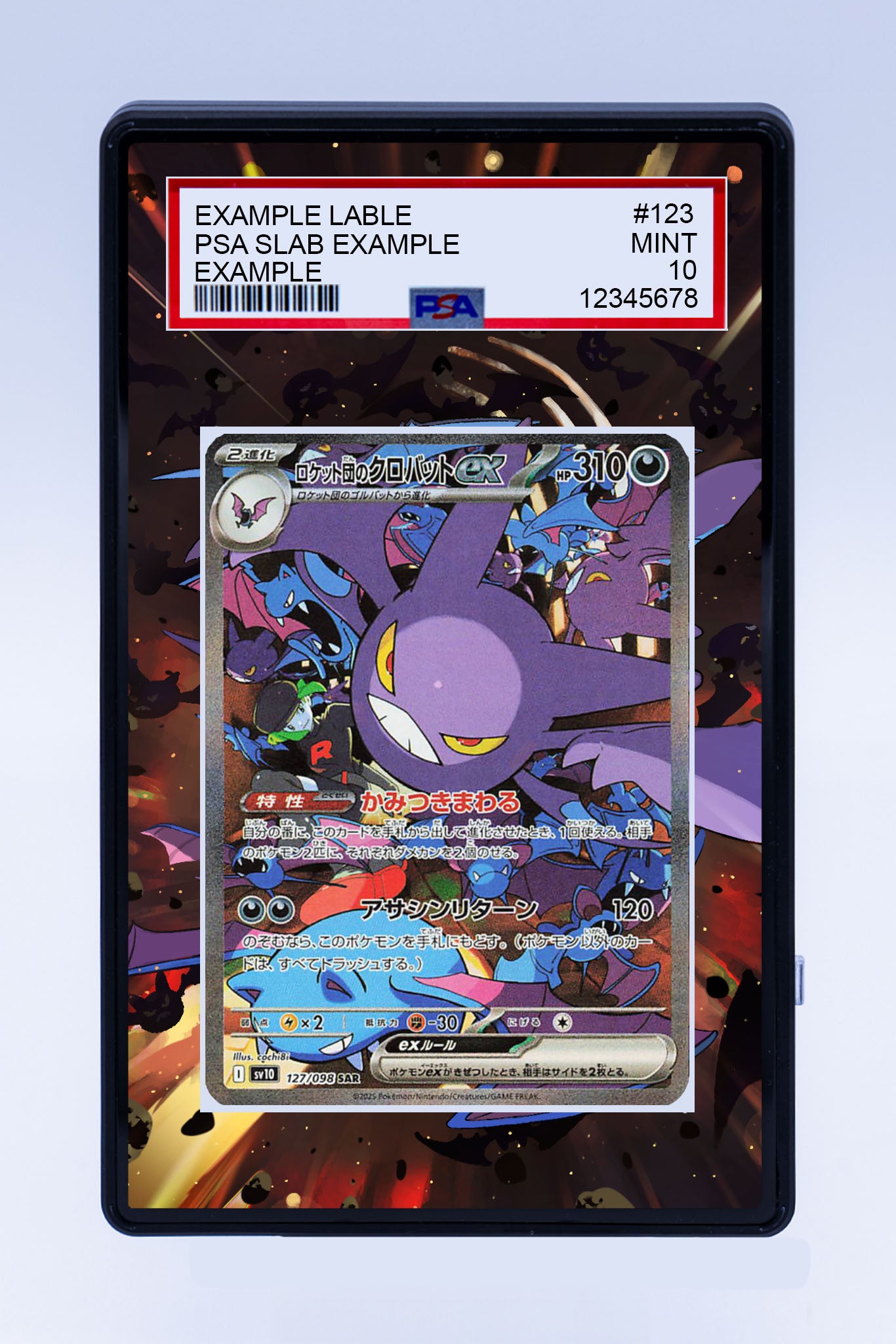 Crobat EX 234 182 (Graded) Case