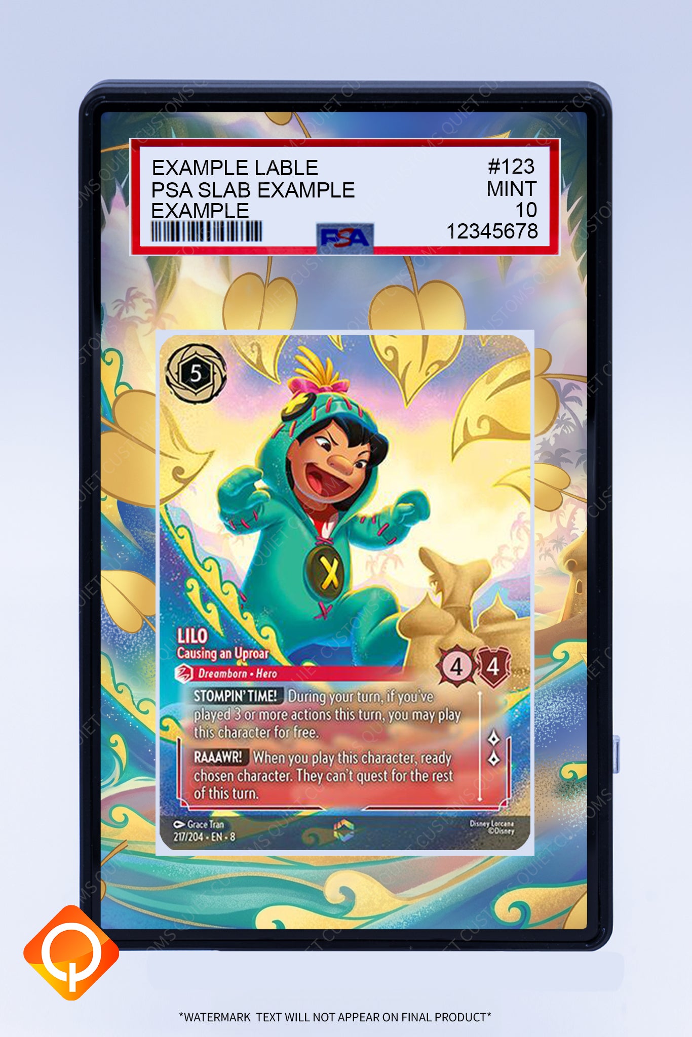 Lilo 217 204 (Graded) Case