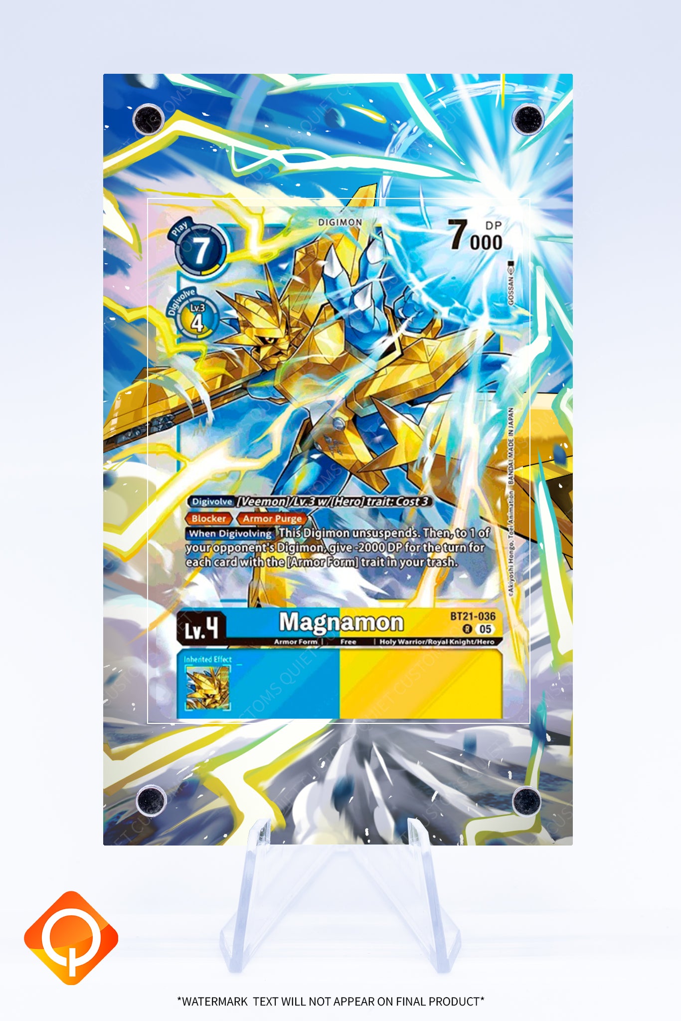 Magnamon BT21-036 | Art Guard (Ungraded)