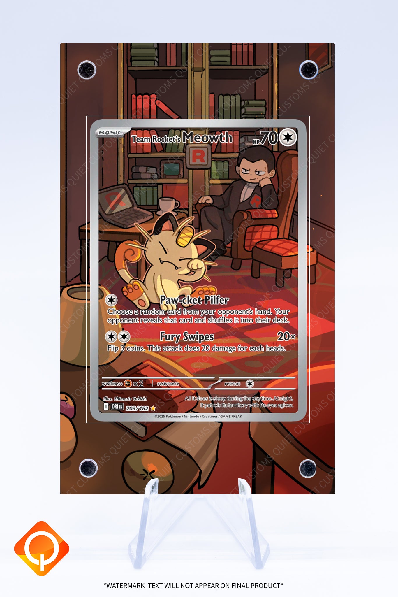 Meowth 203 182 Case | Art Guard (Ungraded)
