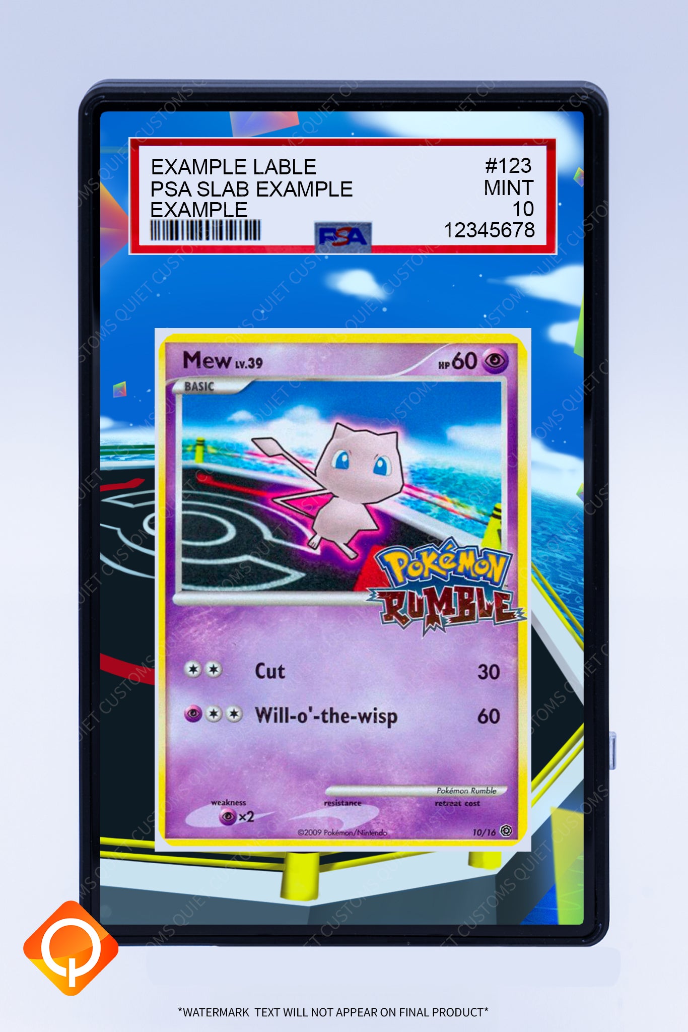 Mew 10 16 (Graded) Case